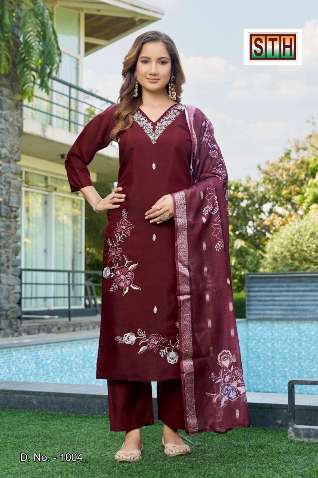 STH PRESENTS KRISHNA VOL-1 DESIGNER FANCY KURTIS CATALOG WHOLESALER AND EXPORTER IN SURAT 