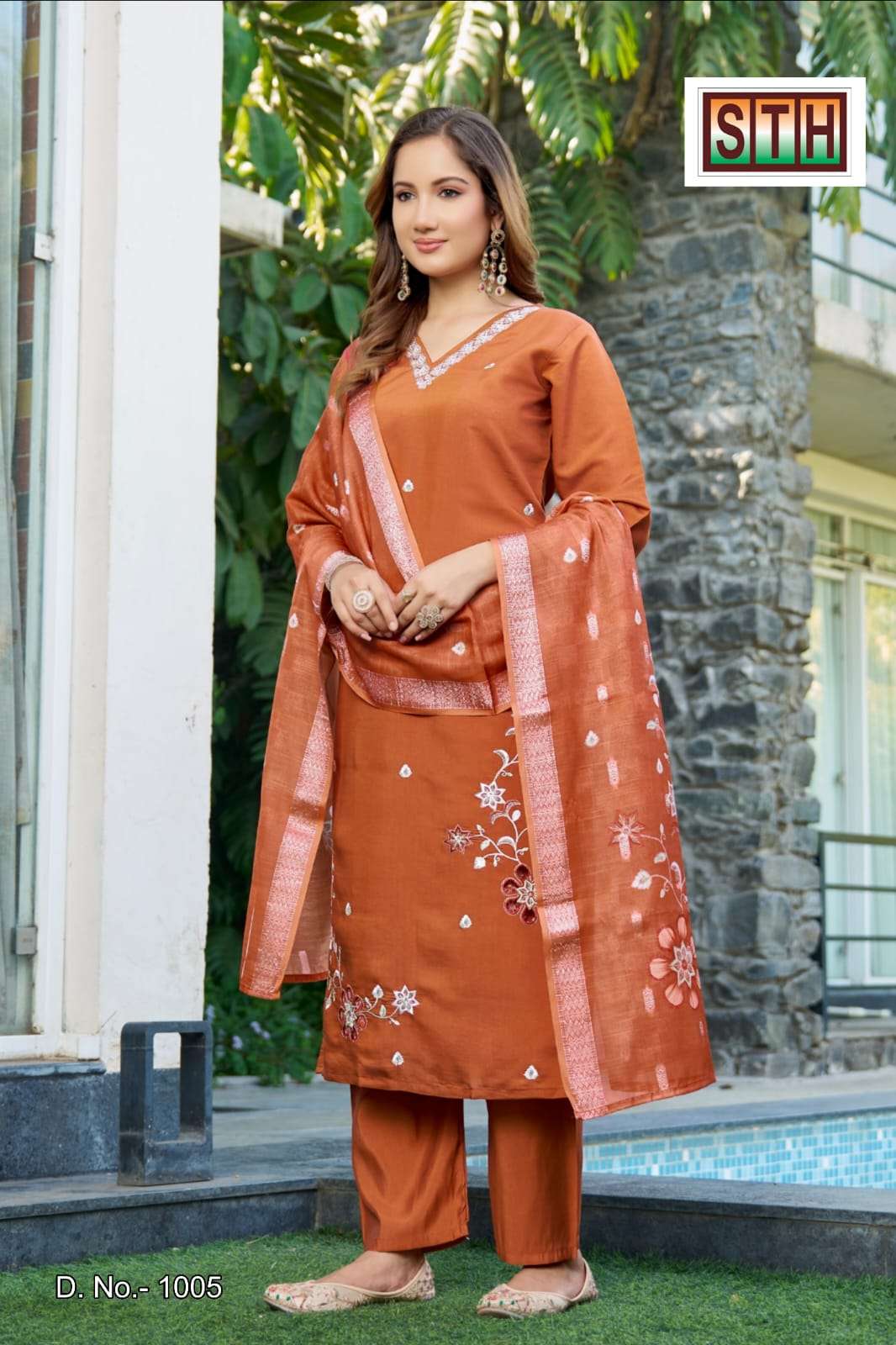 STH PRESENTS KRISHNA VOL-1 DESIGNER FANCY KURTIS CATALOG WHOLESALER AND EXPORTER IN SURAT 
