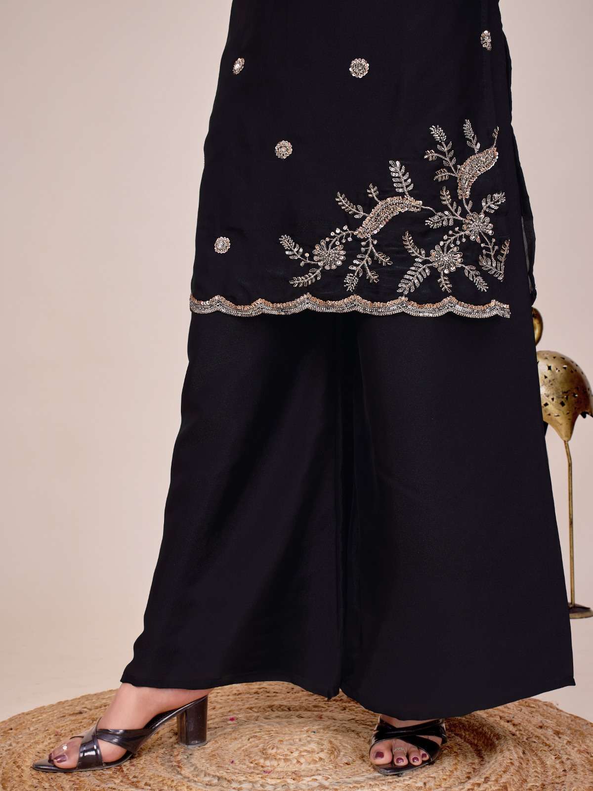 STH PRESENTS KRISHNA VOL-2 DESIGNER FANCY KURTIS PLAZZO CATALOG WHOLESALER AND EXPORTER IN SURAT 