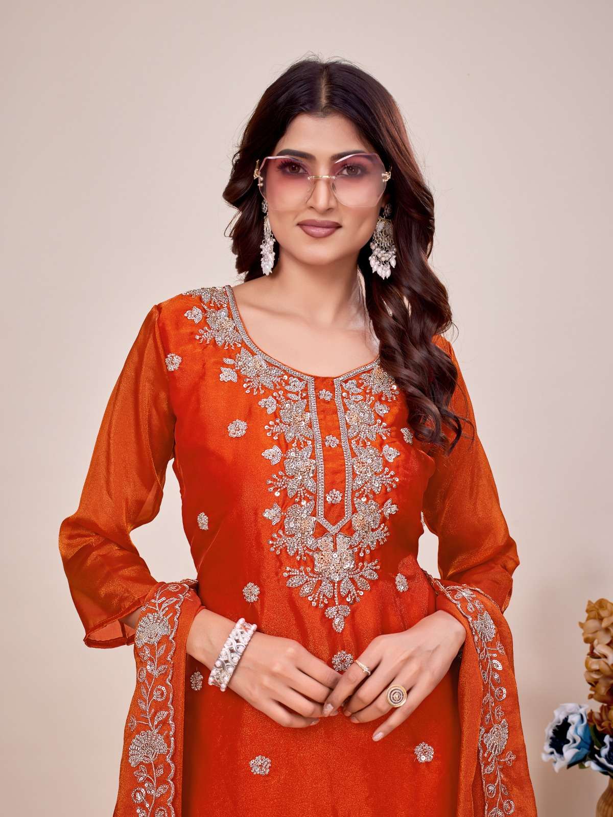 STH PRESENTS KRISHNA VOL-2 DESIGNER FANCY KURTIS PLAZZO CATALOG WHOLESALER AND EXPORTER IN SURAT 