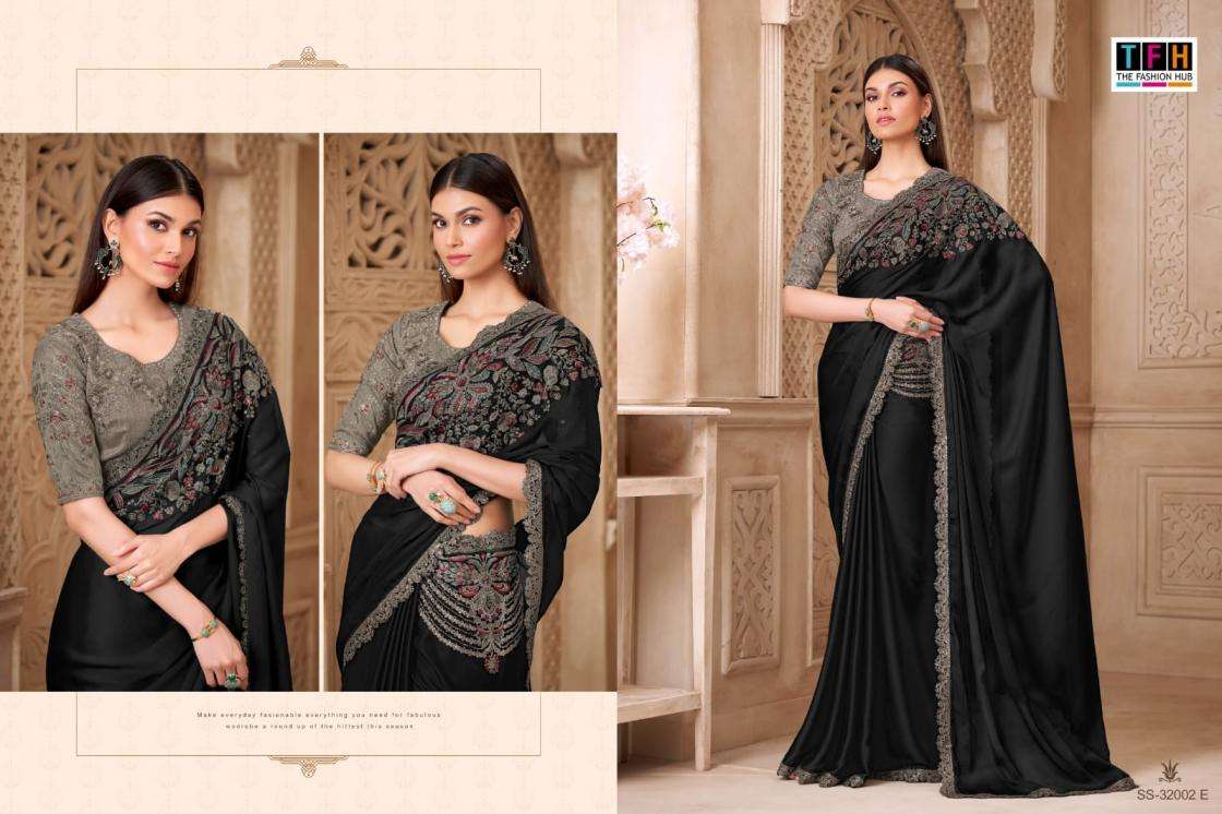 TFH Presents Silver Screen 320002 Series Wedding Special Sarees For Womens Catalog Wholesaler And Exporter 