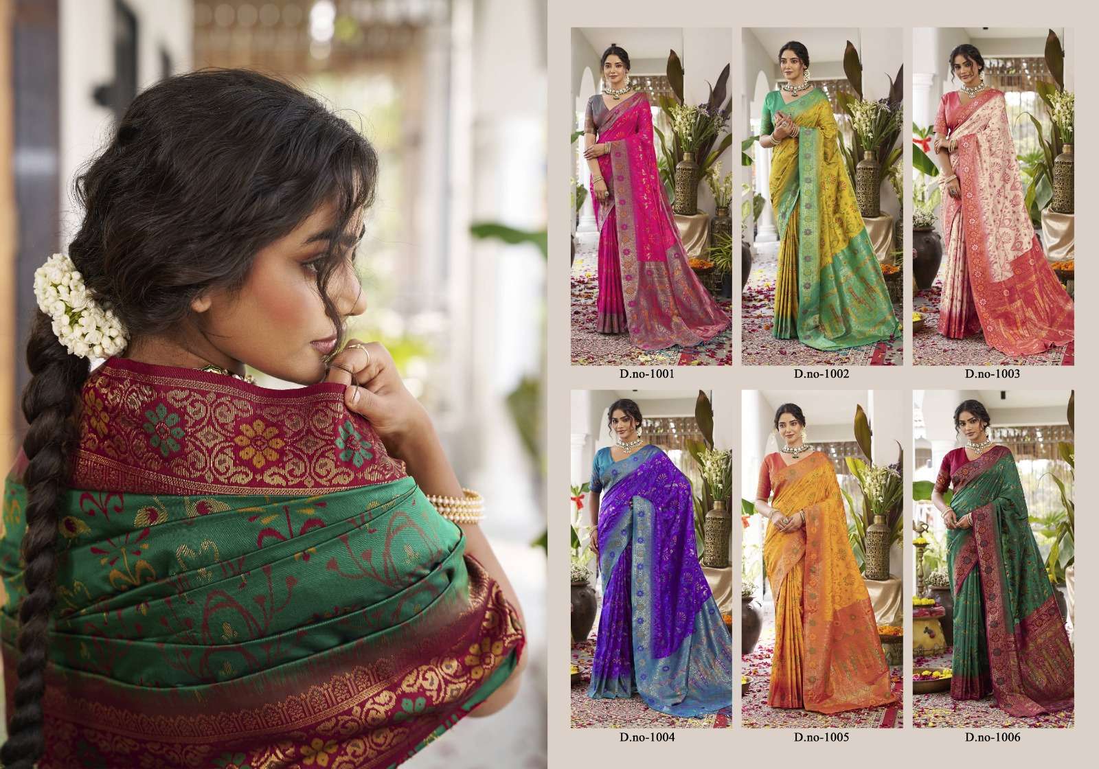 ASTITA PRESENTS KANCHANA SILK PARTYWEAR BANARASIL STYLE SILK SAREES CATALOG WHOLESALER AND EXPORTER