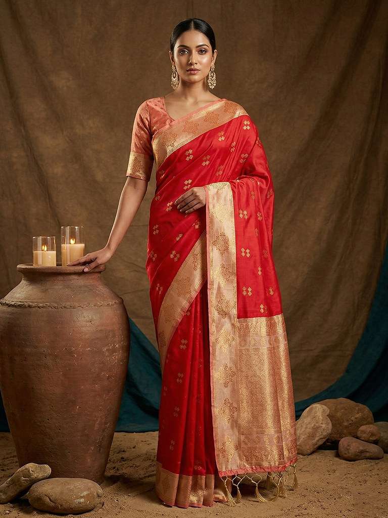 astita presents Meera Silk Soft Silk With Contrast Border And Pallu Zari Work sarees catalog wholesaler and exportersSoft Silk With Contrast Border And Pallu Zari Work