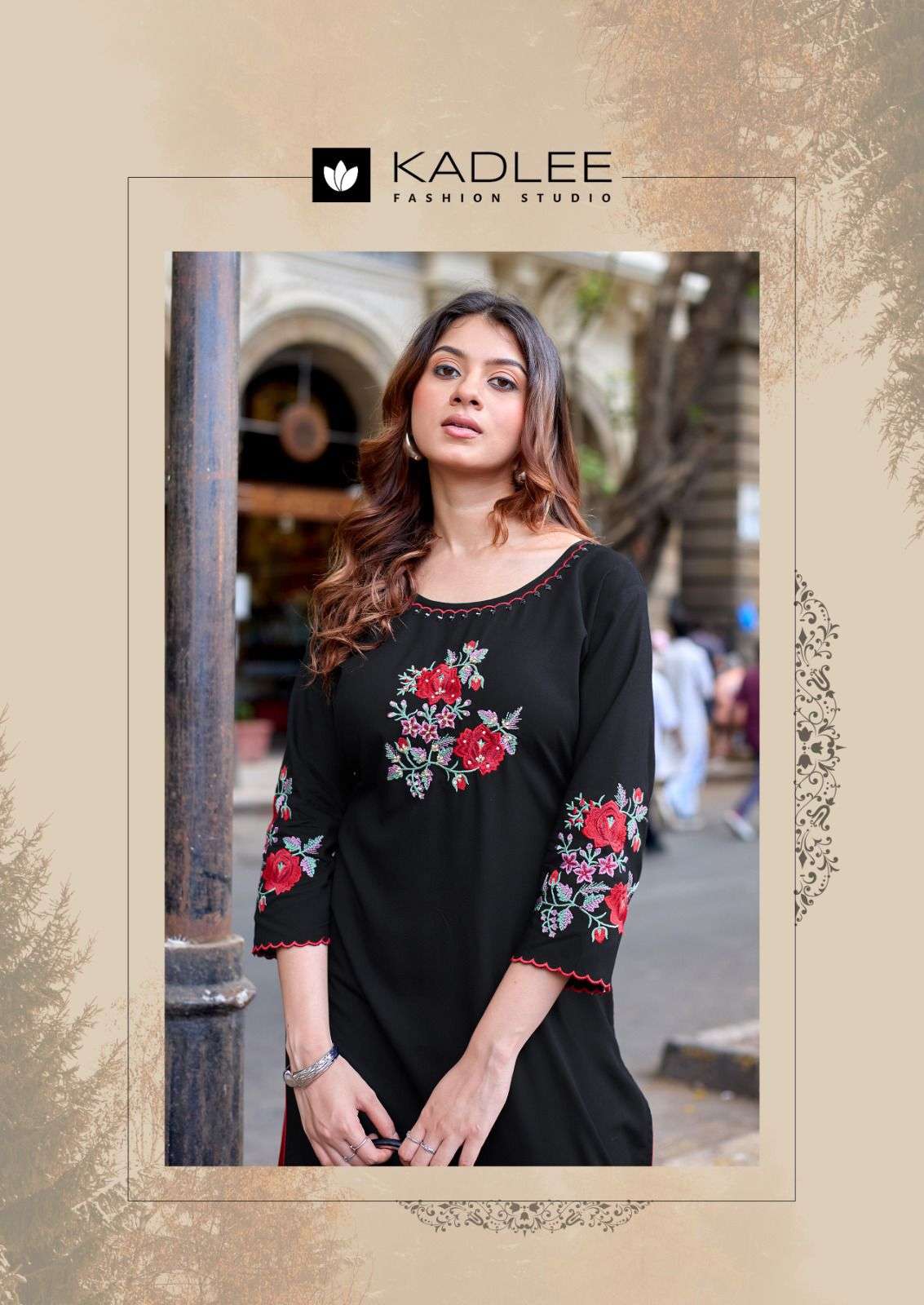 Kadlee Presents Ladlee Vol-3 Heavy Rayon Fully Stitch Gorgeous Kurtis Catalog Wholesaler 