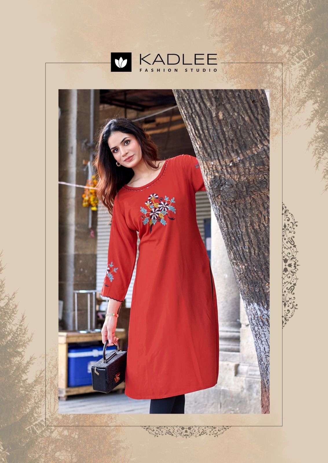 Kadlee Presents Ladlee Vol-3 Heavy Rayon Fully Stitch Gorgeous Kurtis Catalog Wholesaler 