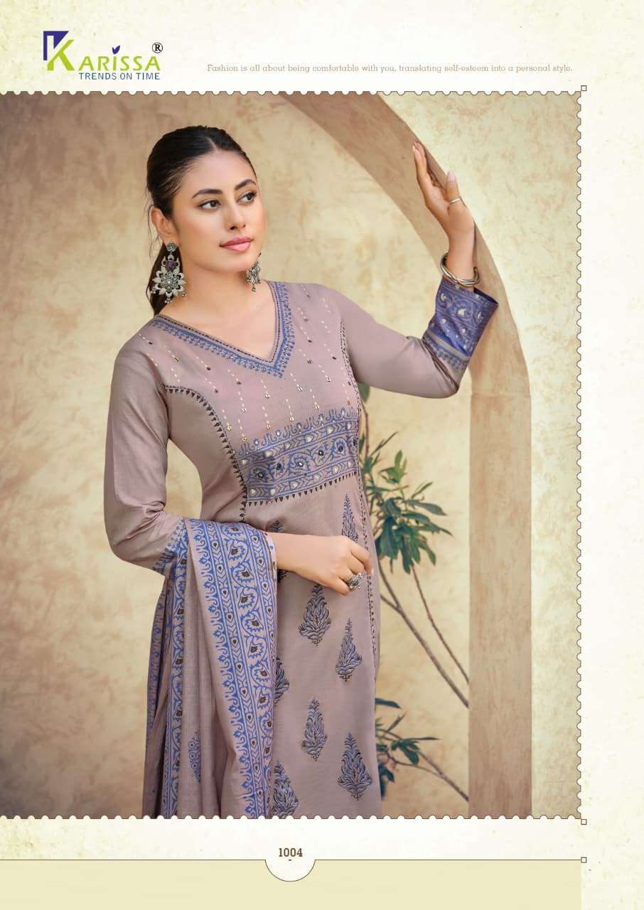 KARISSA PRESENTS KANIKA FANCY COTTON KURTIS CATALOG WHOLESALER AND EXPORTER IN SURAT