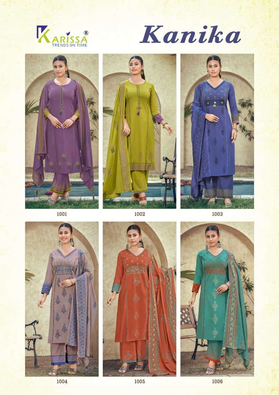 KARISSA PRESENTS KANIKA FANCY COTTON KURTIS CATALOG WHOLESALER AND EXPORTER IN SURAT