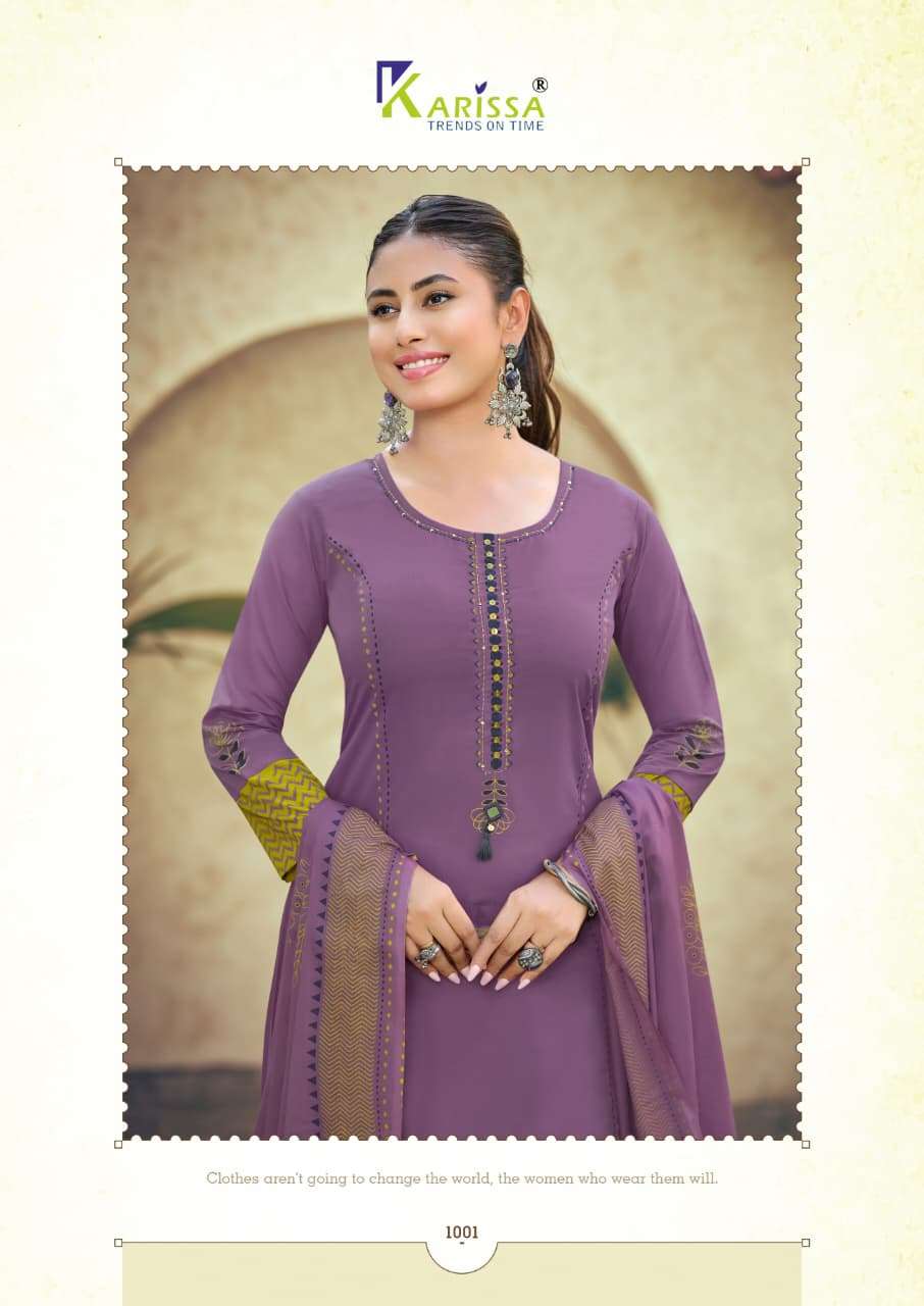 KARISSA PRESENTS KANIKA FANCY COTTON KURTIS CATALOG WHOLESALER AND EXPORTER IN SURAT