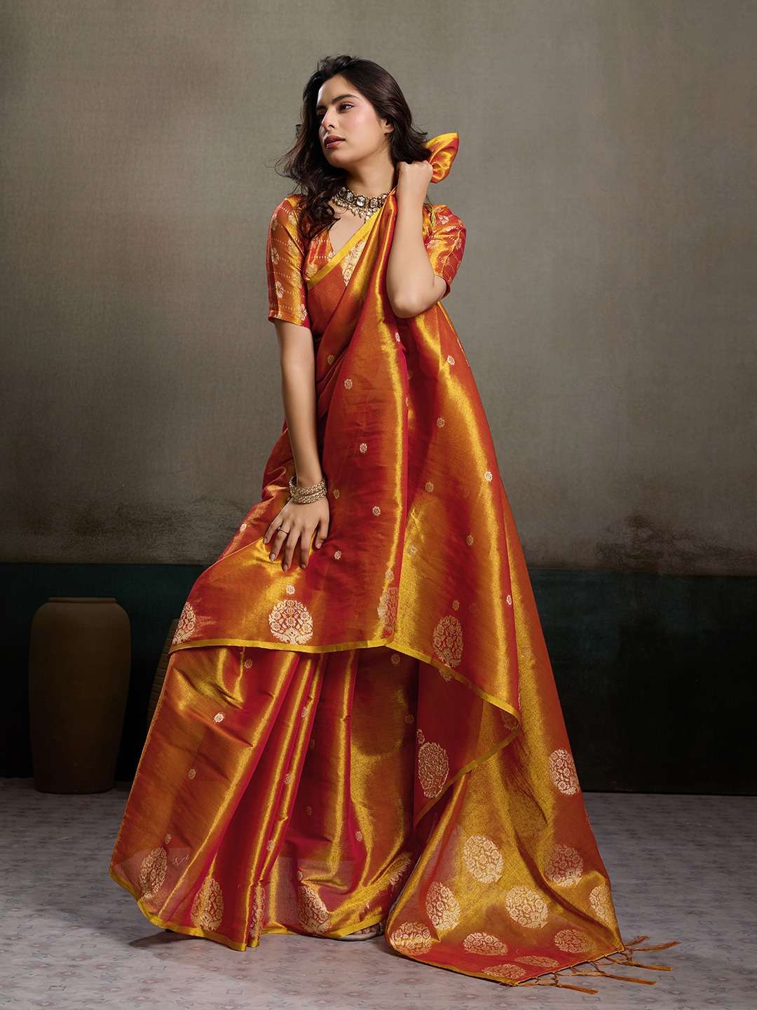ASTITA PRESENTS  Priyanshi SOUTH INDIAN STYLE BANARASI SILK SAREES CATALOG WHOLESALER AND EXPORTERS