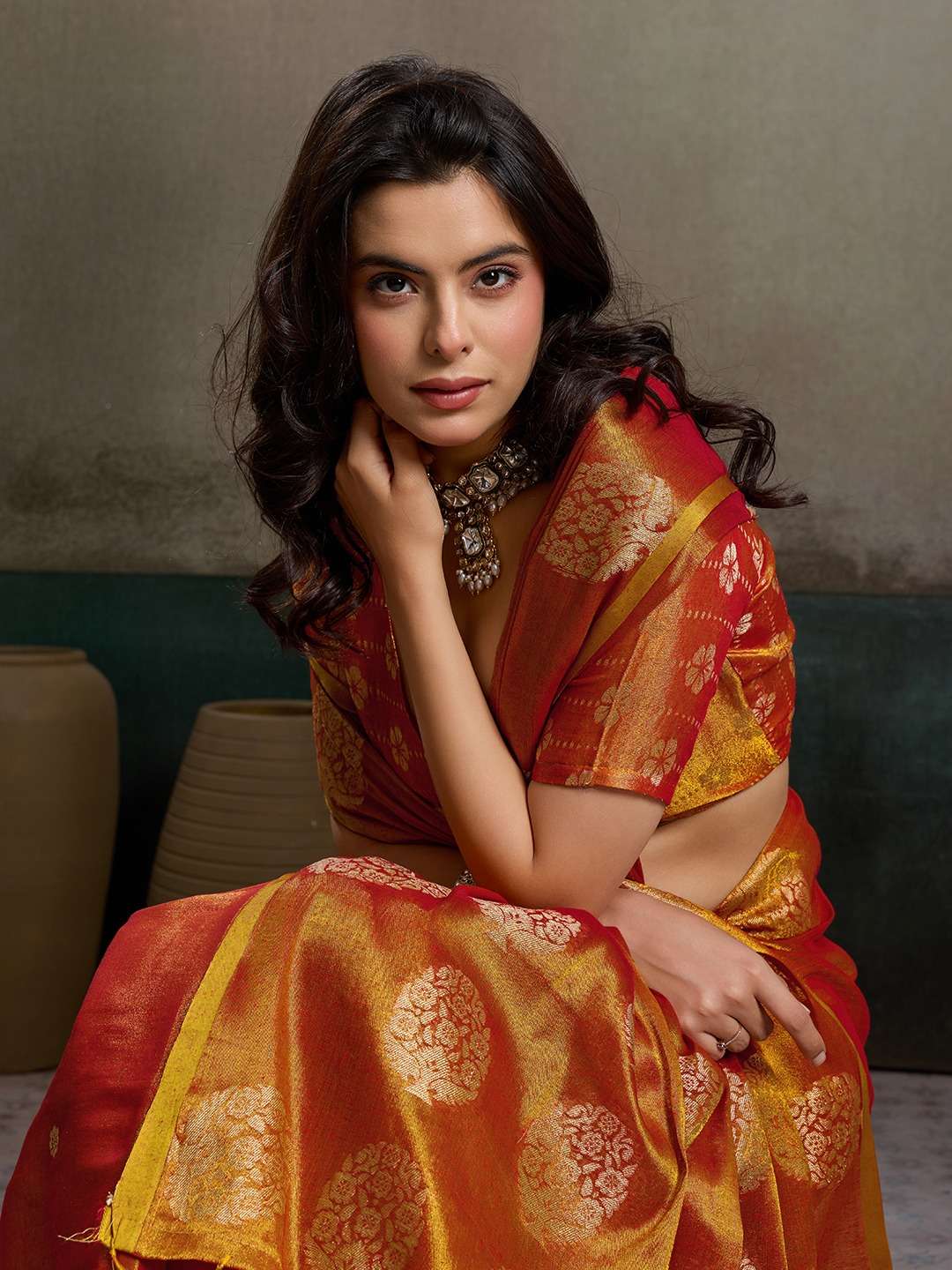 ASTITA PRESENTS  Priyanshi SOUTH INDIAN STYLE BANARASI SILK SAREES CATALOG WHOLESALER AND EXPORTERS