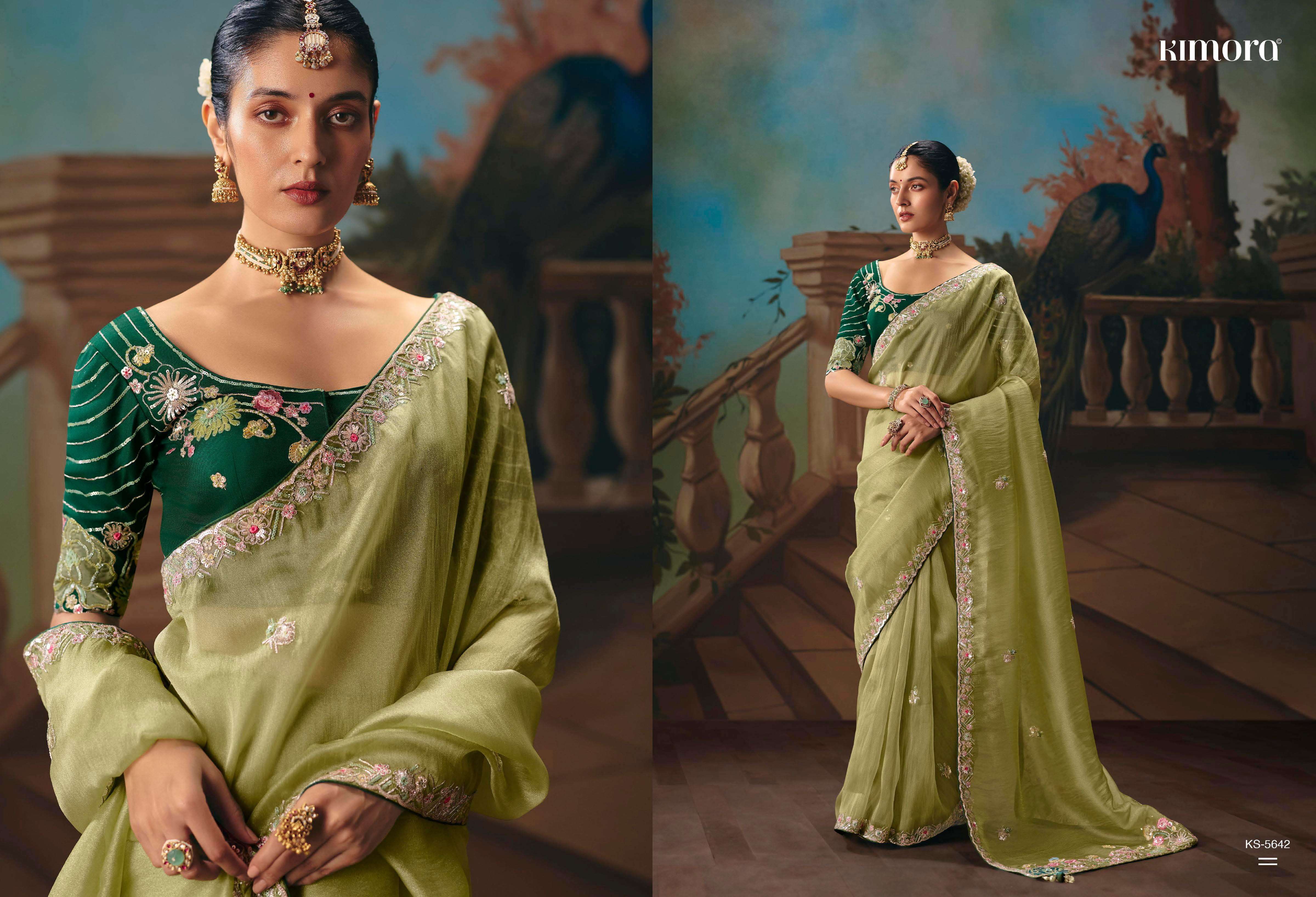 KIMORA -PRESENTS KAJAL VOL -18 DESINGER WEDDING WEAR AND FUNCTION WEAR SAREES CATALOG WHOLESALER AND EXPORTERS