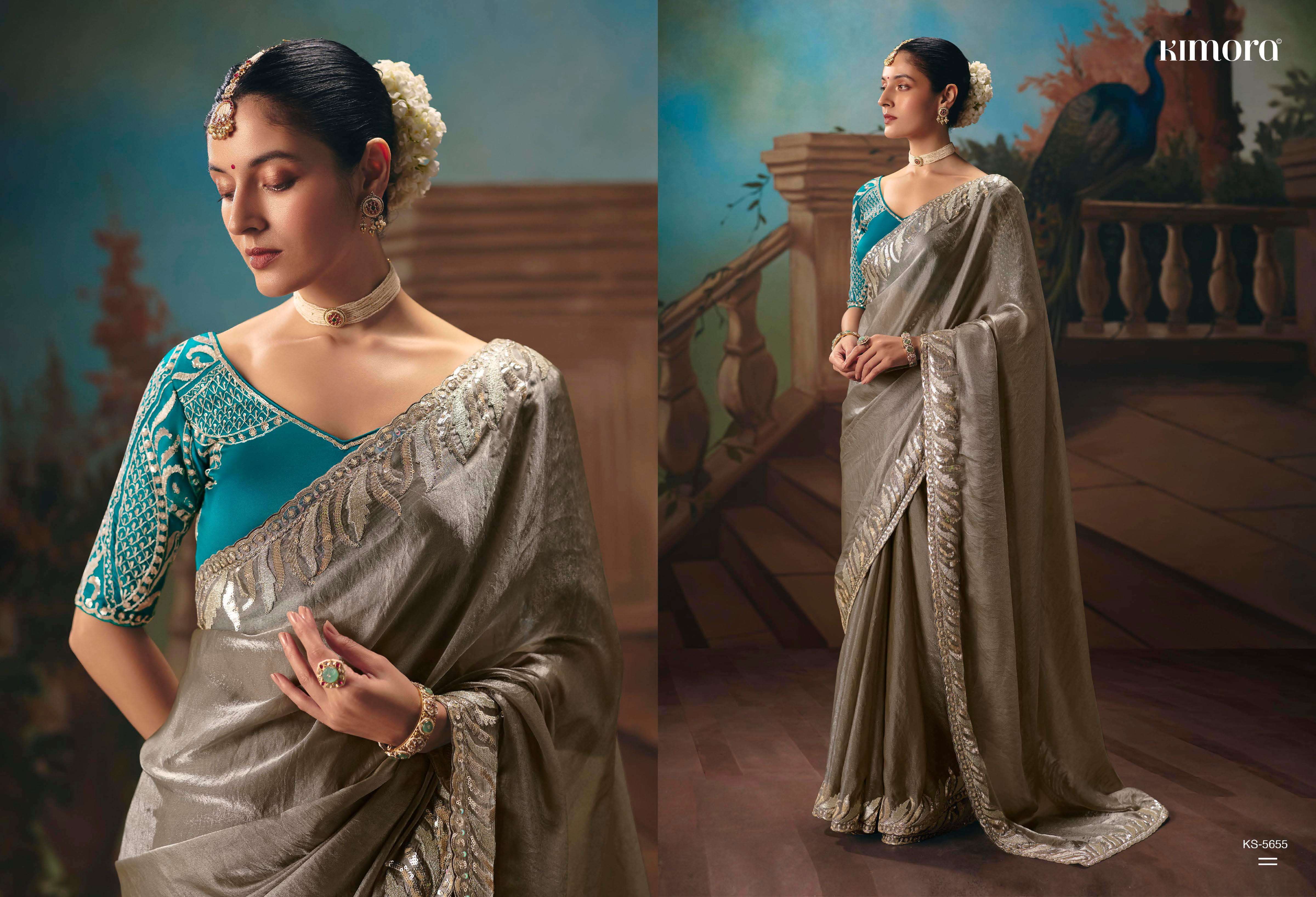 KIMORA -PRESENTS KAJAL VOL -18 DESINGER WEDDING WEAR AND FUNCTION WEAR SAREES CATALOG WHOLESALER AND EXPORTERS