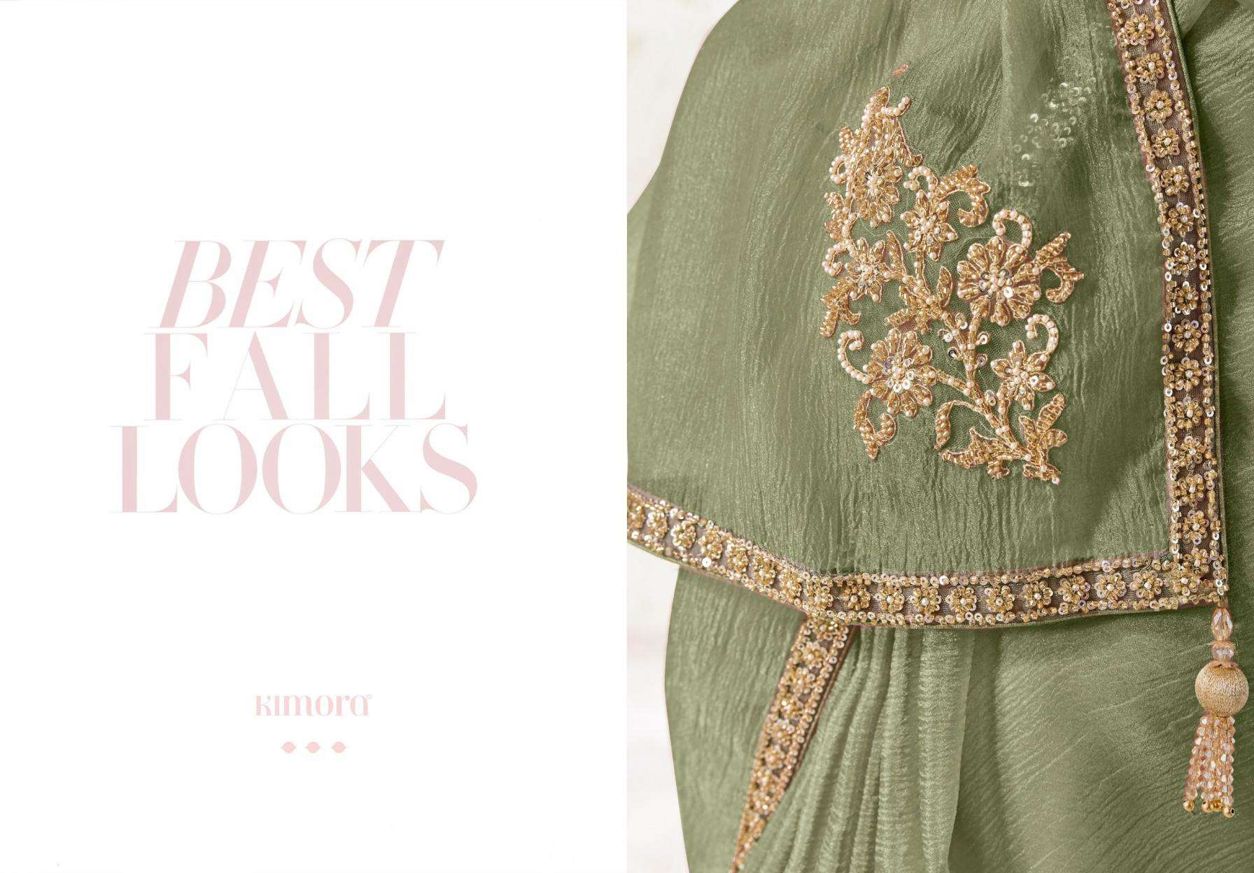 KIMORA PRESENTS RANGAT VOL-5 DESIGNER PARTYWEAR SAREES CATALOG WHOLESALER AND EXPORTERS