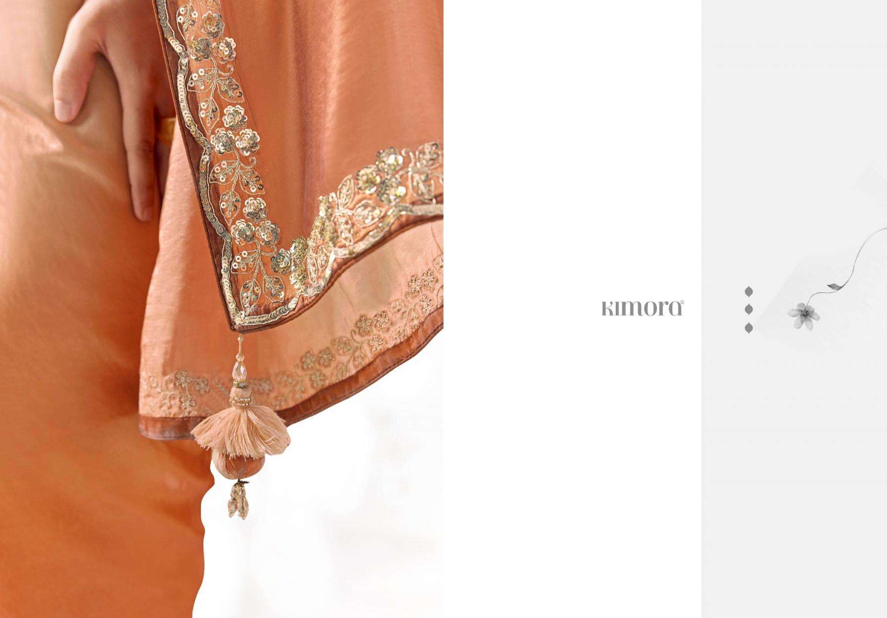 KIMORA PRESENTS RANGAT VOL-5 DESIGNER PARTYWEAR SAREES CATALOG WHOLESALER AND EXPORTERS