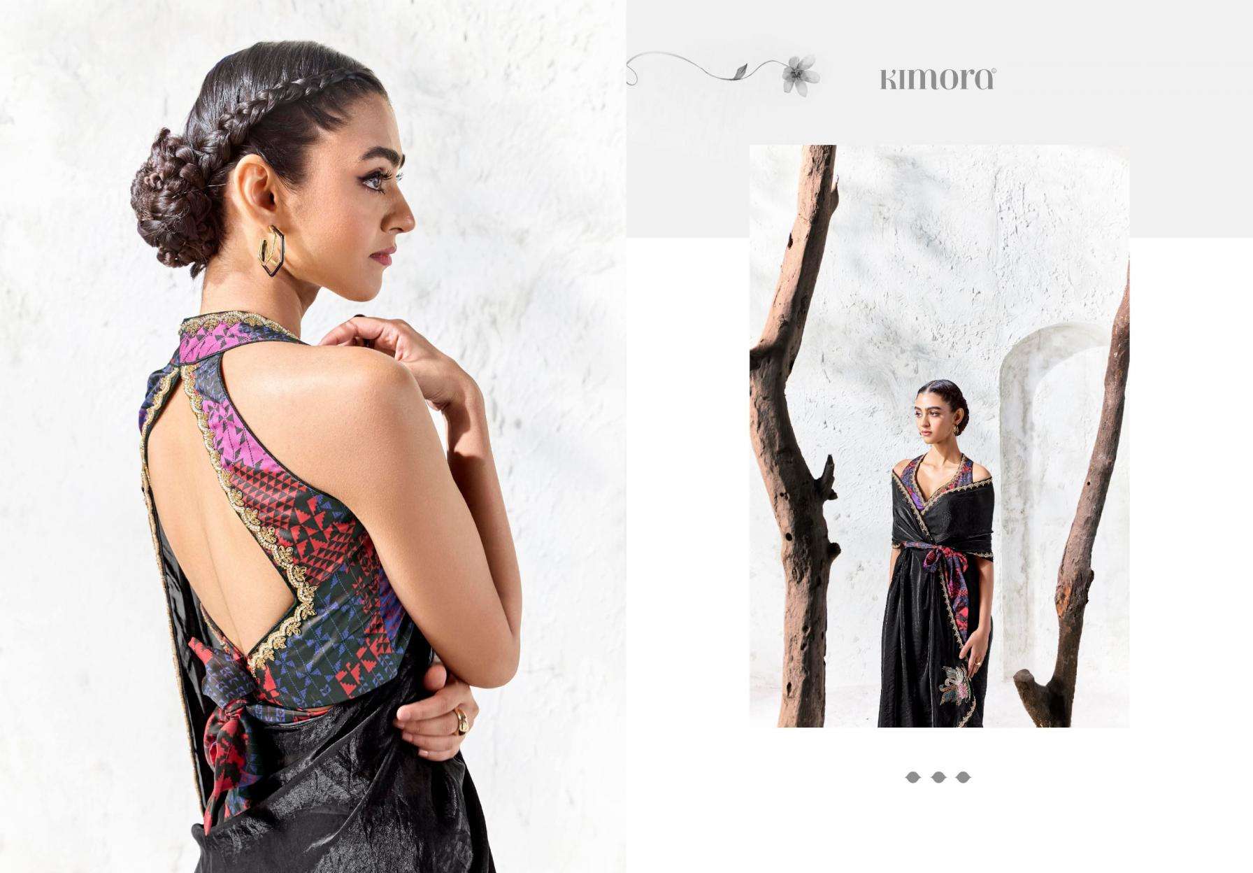 KIMORA PRESENTS RANGAT VOL-5 DESIGNER PARTYWEAR SAREES CATALOG WHOLESALER AND EXPORTERS