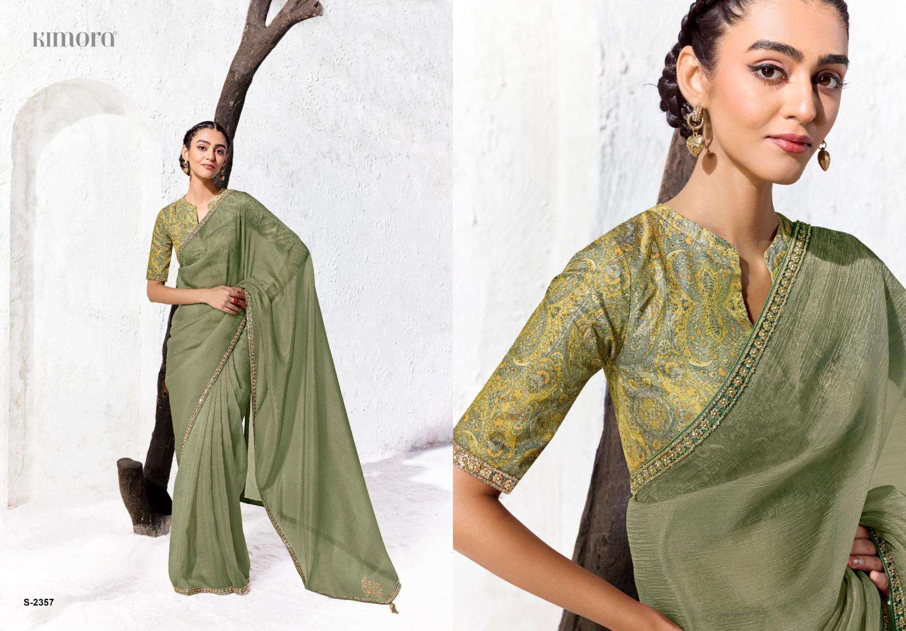 KIMORA PRESENTS RANGAT VOL-5 DESIGNER PARTYWEAR SAREES CATALOG WHOLESALER AND EXPORTERS