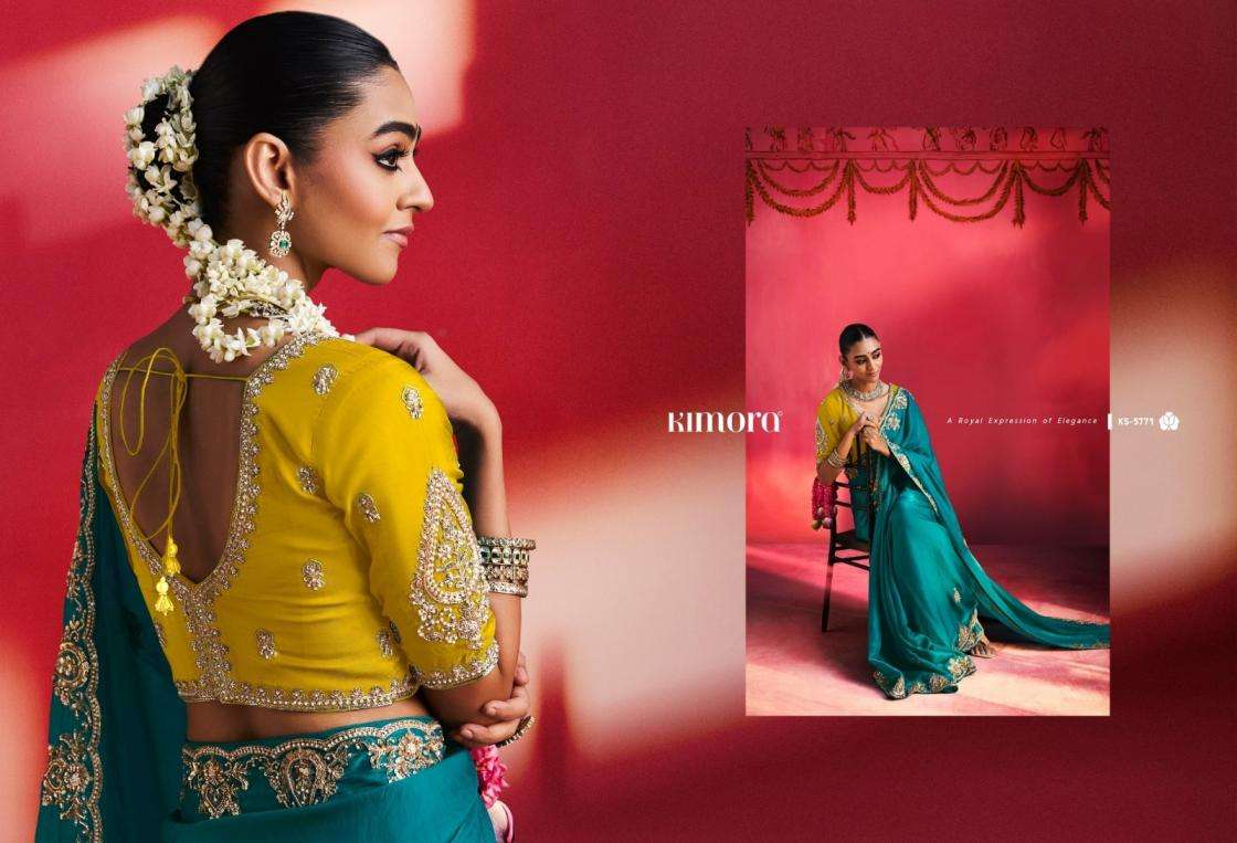 kimora presents gulaal vol 19 lightweight occasion wear sarees catalog collection