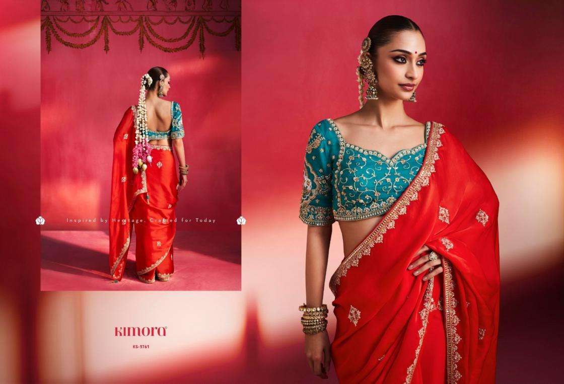 kimora presents gulaal vol 19 lightweight occasion wear sarees catalog collection