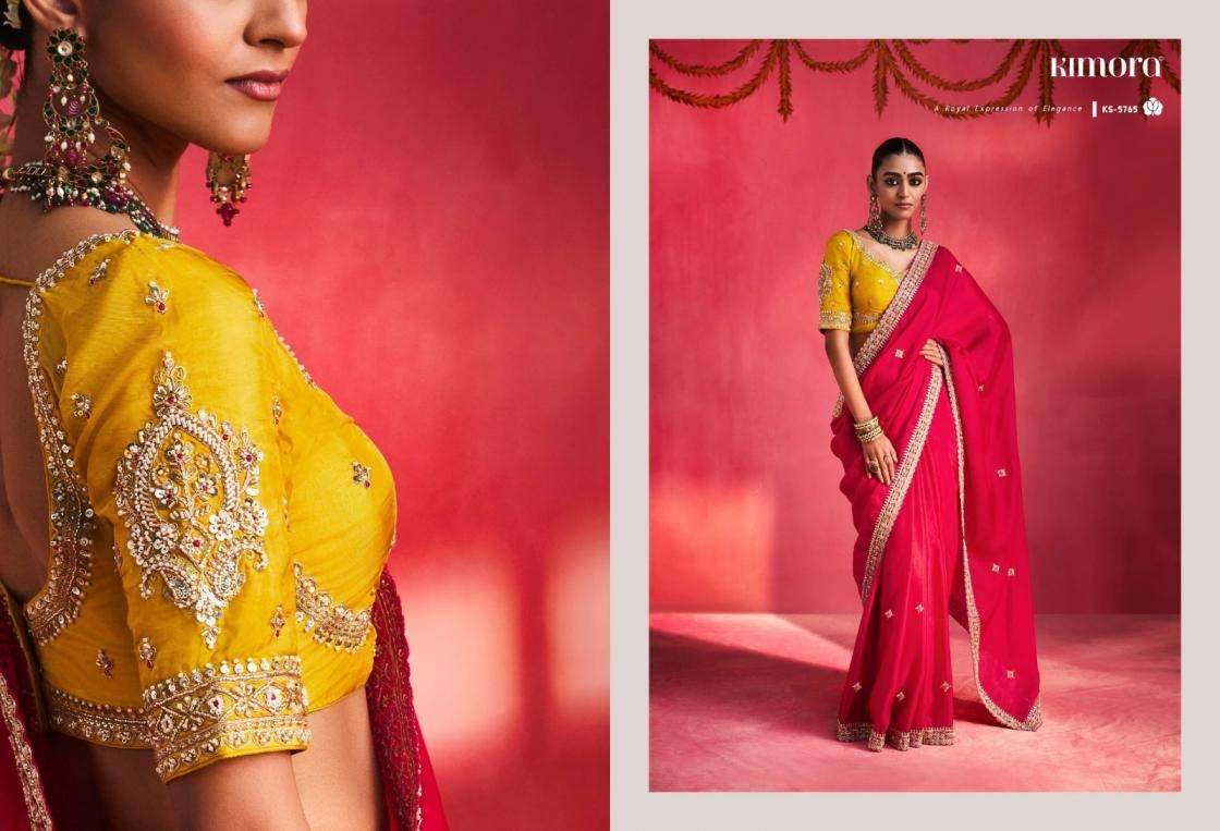kimora presents gulaal vol 19 lightweight occasion wear sarees catalog collection