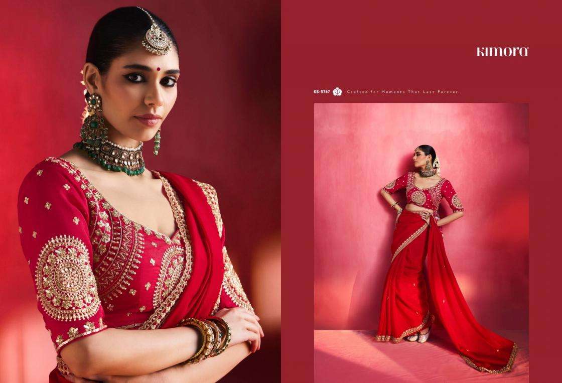 kimora presents gulaal vol 19 lightweight occasion wear sarees catalog collection