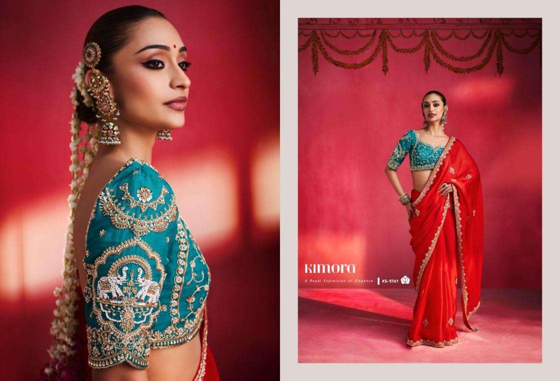 kimora presents gulaal vol 19 lightweight occasion wear sarees catalog collection