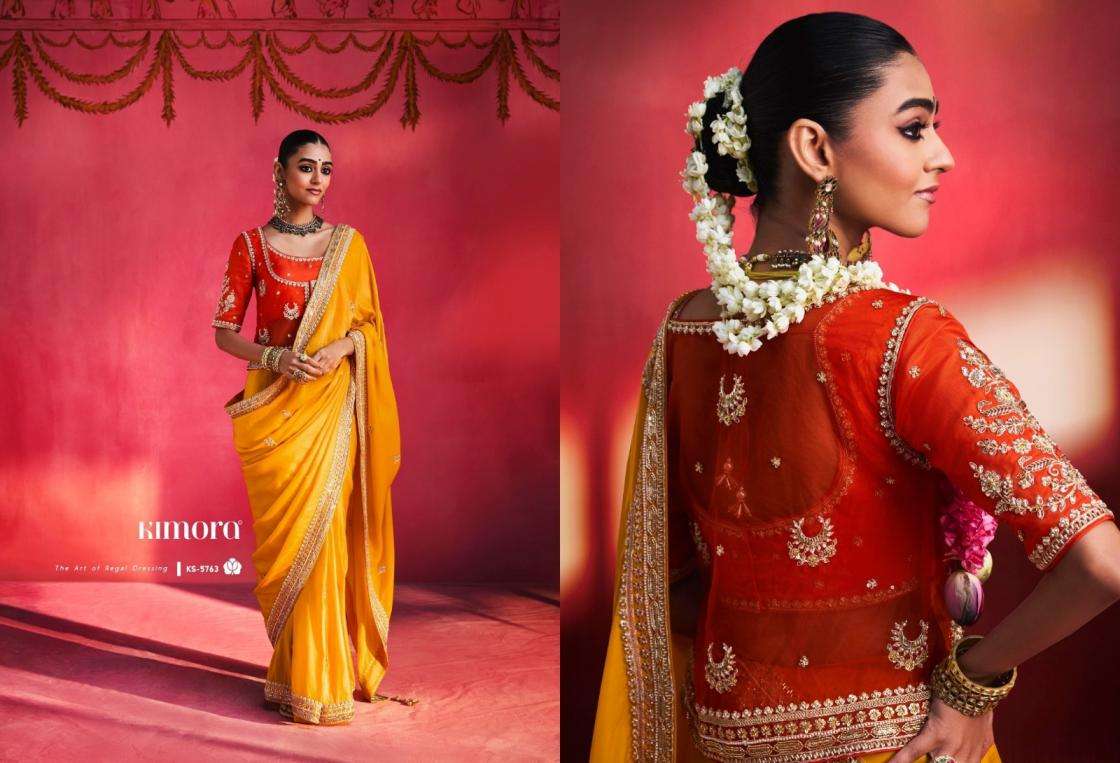 kimora presents gulaal vol 19 lightweight occasion wear sarees catalog collection
