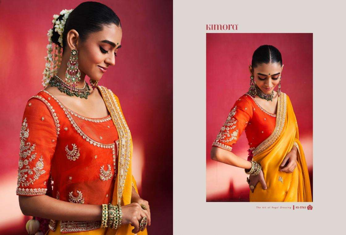 kimora presents gulaal vol 19 lightweight occasion wear sarees catalog collection