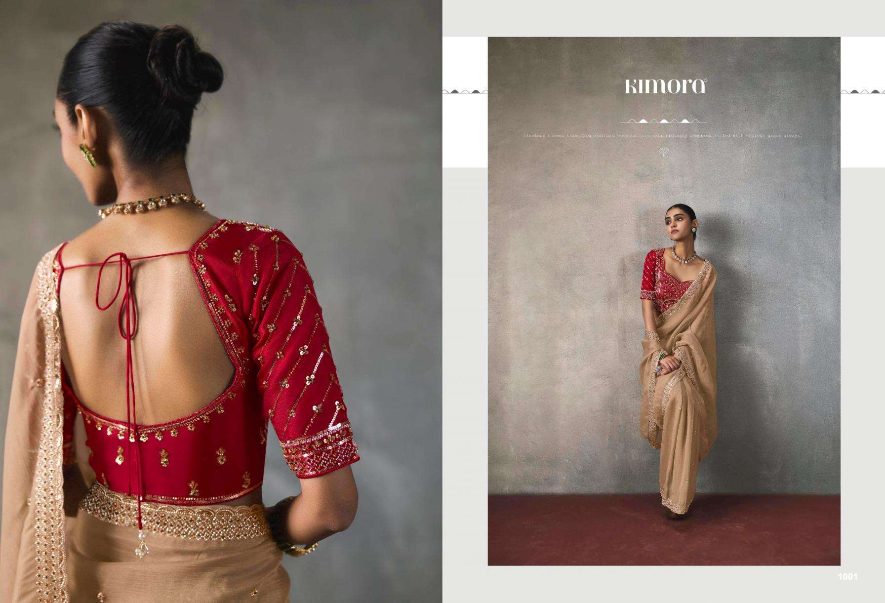 kimora presents i con vol 37 lightweight silk festive wear fancy sarees catalog collection