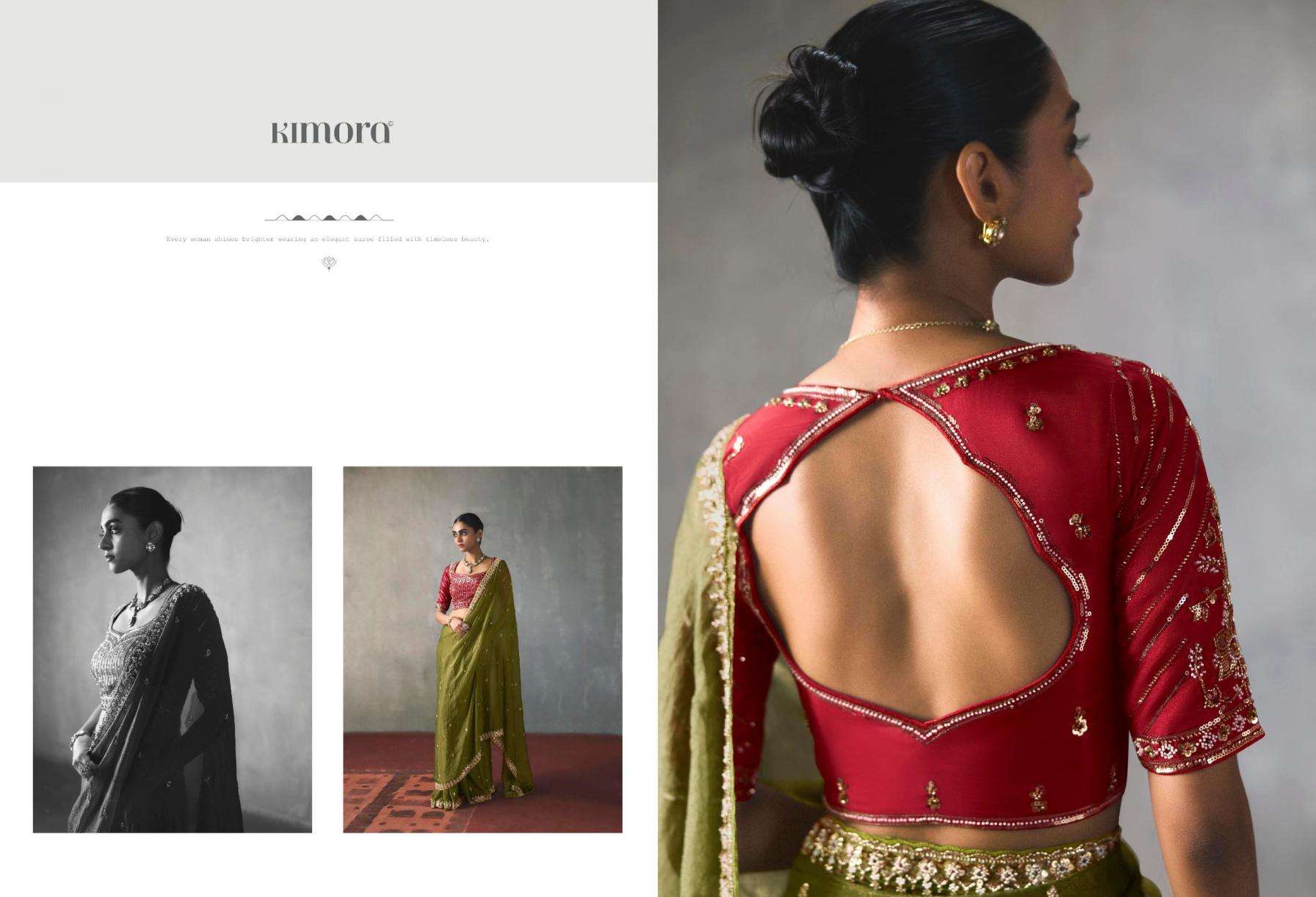kimora presents i con vol 37 lightweight silk festive wear fancy sarees catalog collection