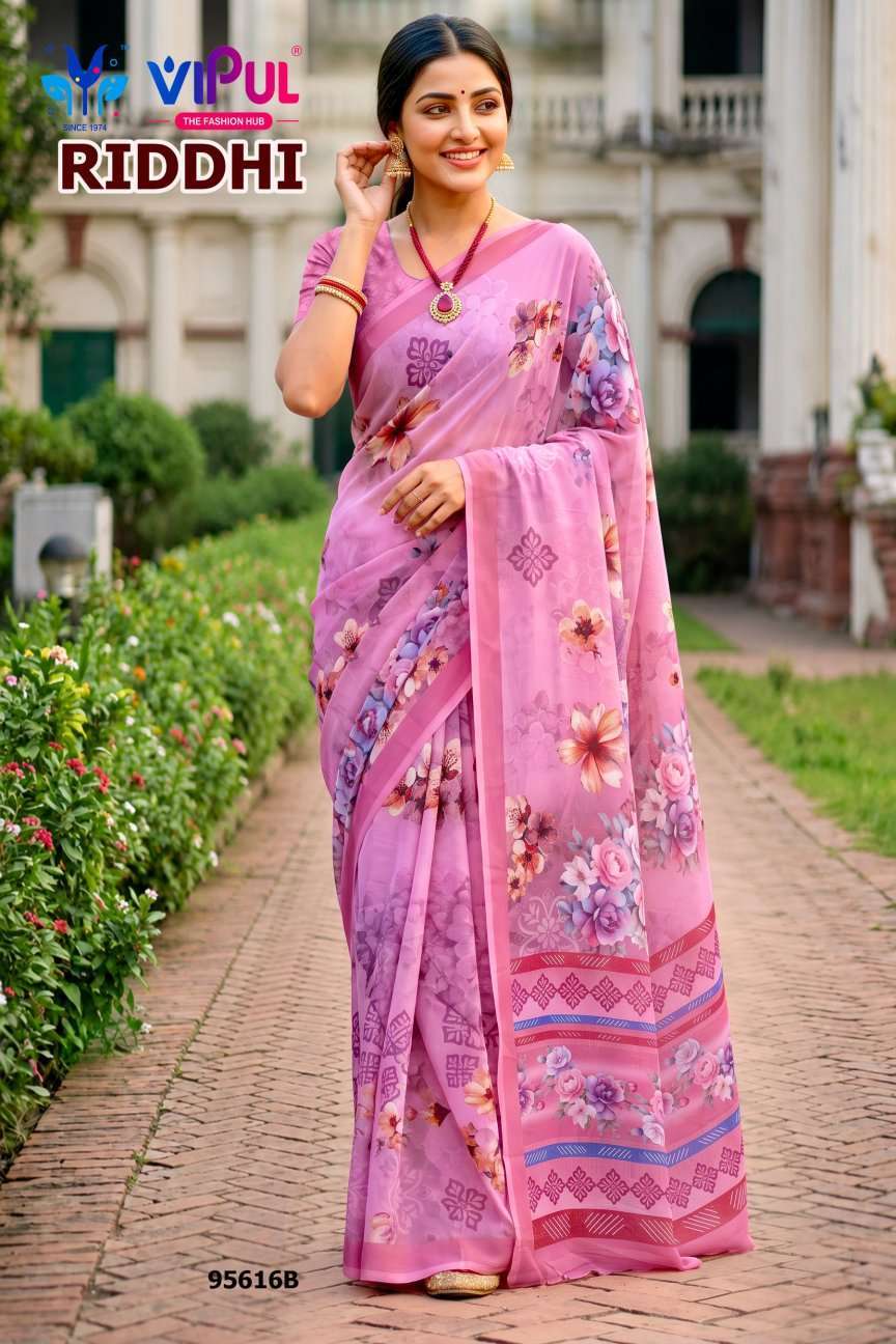 Vipul Saree Riddhi Vol 25 95616 Colors Exclusive Saree Collection 