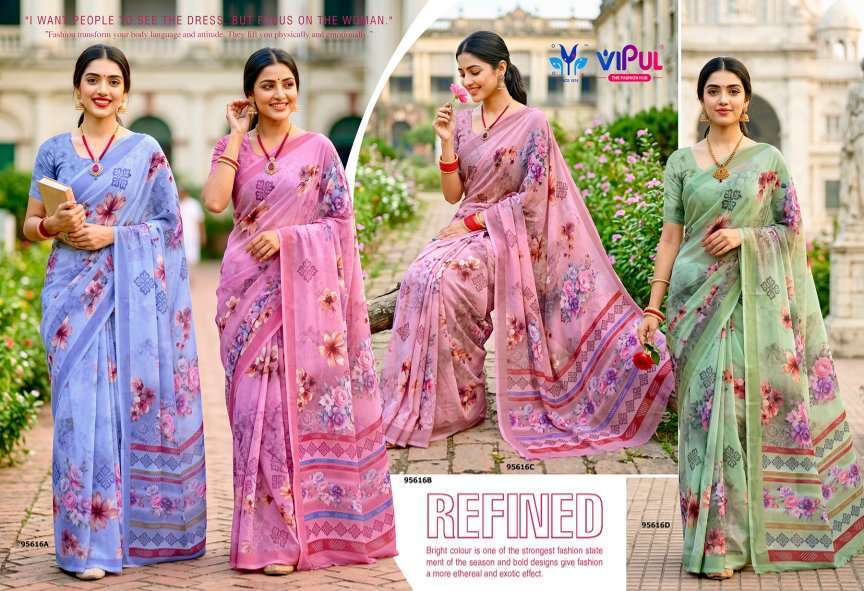 Vipul Saree Riddhi Vol 25 95616 Colors Exclusive Saree Collection 