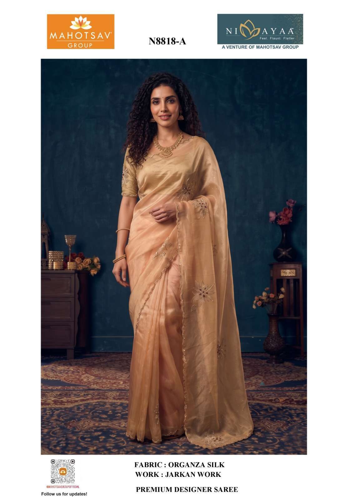 Mahotsav Nimaya SansKriti Vol 1 Festive Wear Designer Silk Saree Catalog Exporter