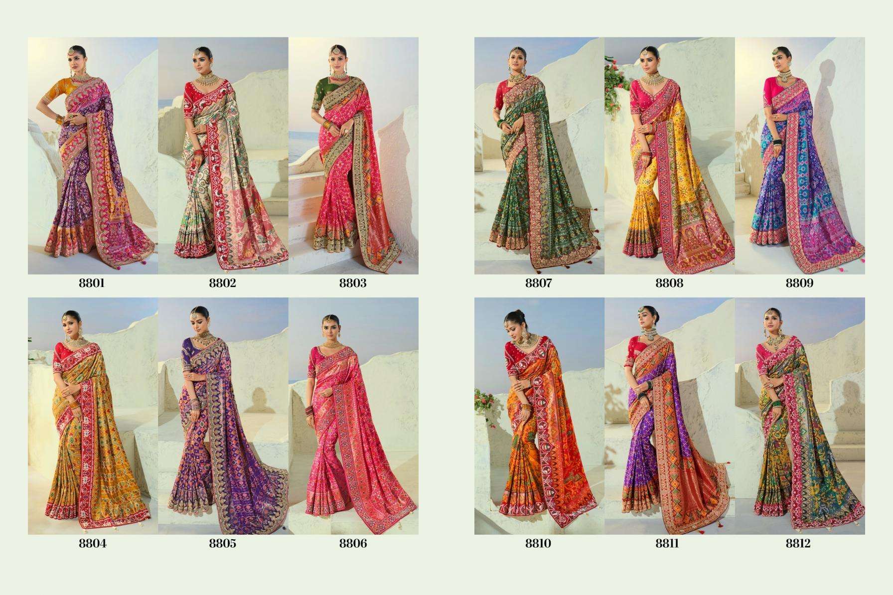 mn launch the heritage of patola occasion wear saree