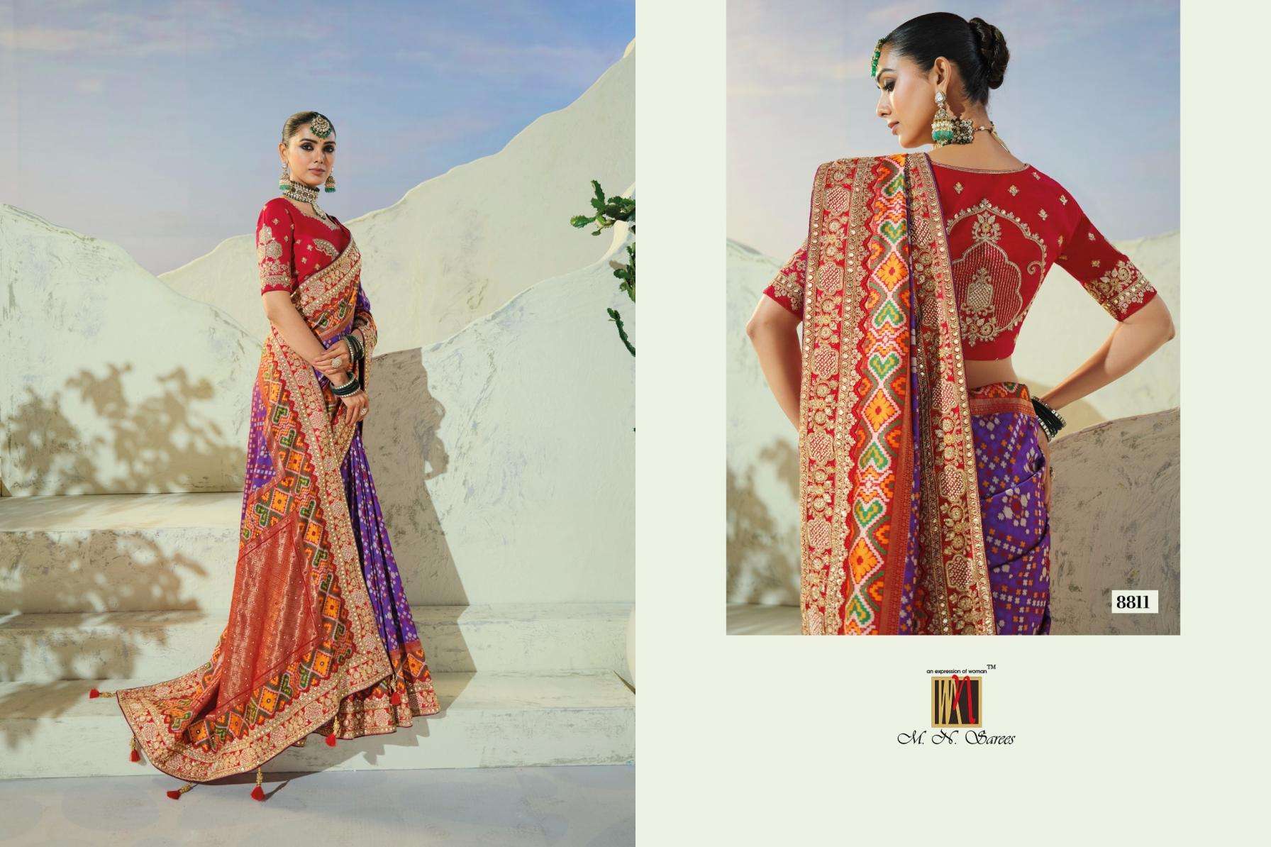 mn launch the heritage of patola occasion wear saree