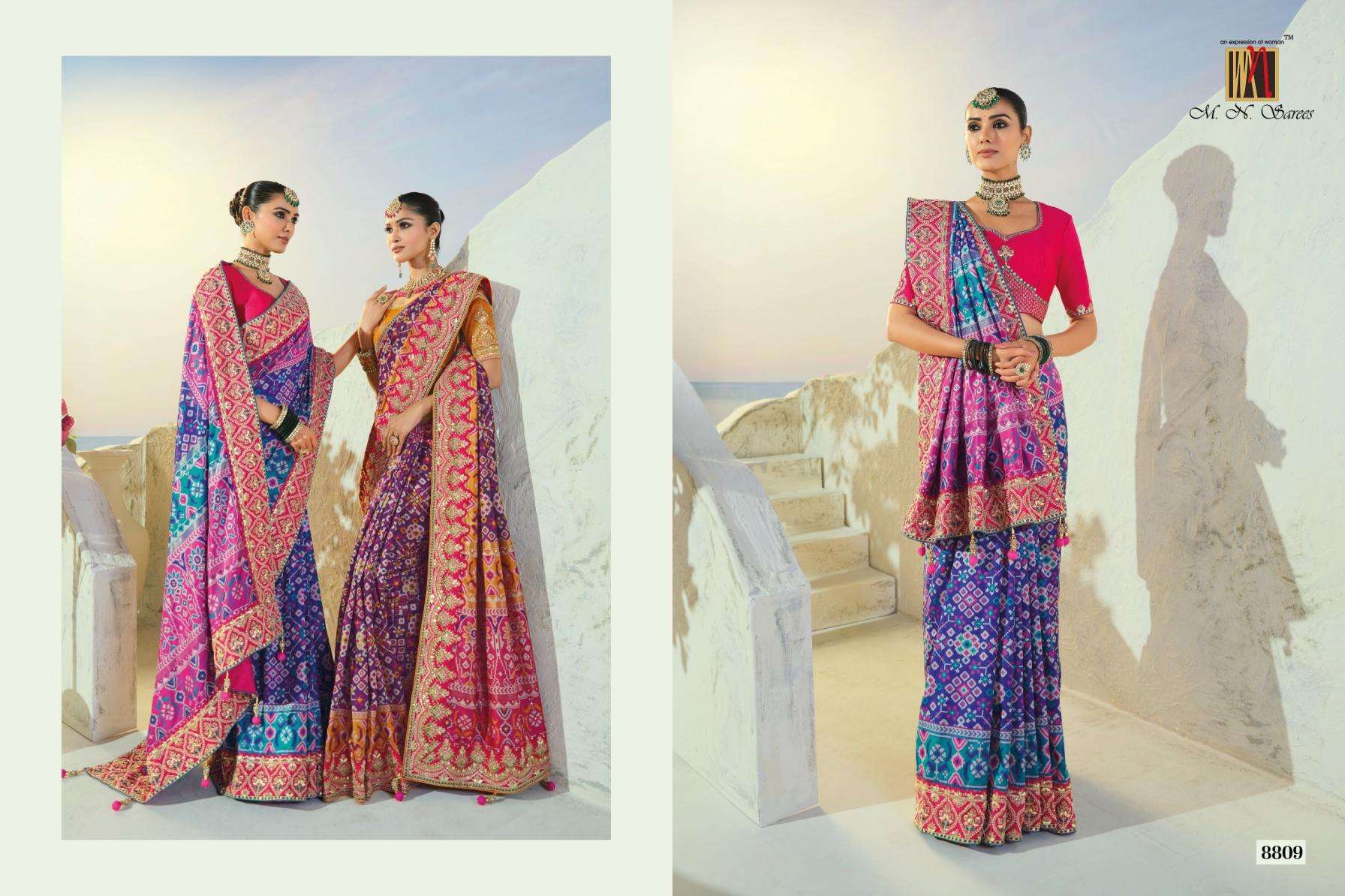 mn launch the heritage of patola occasion wear saree