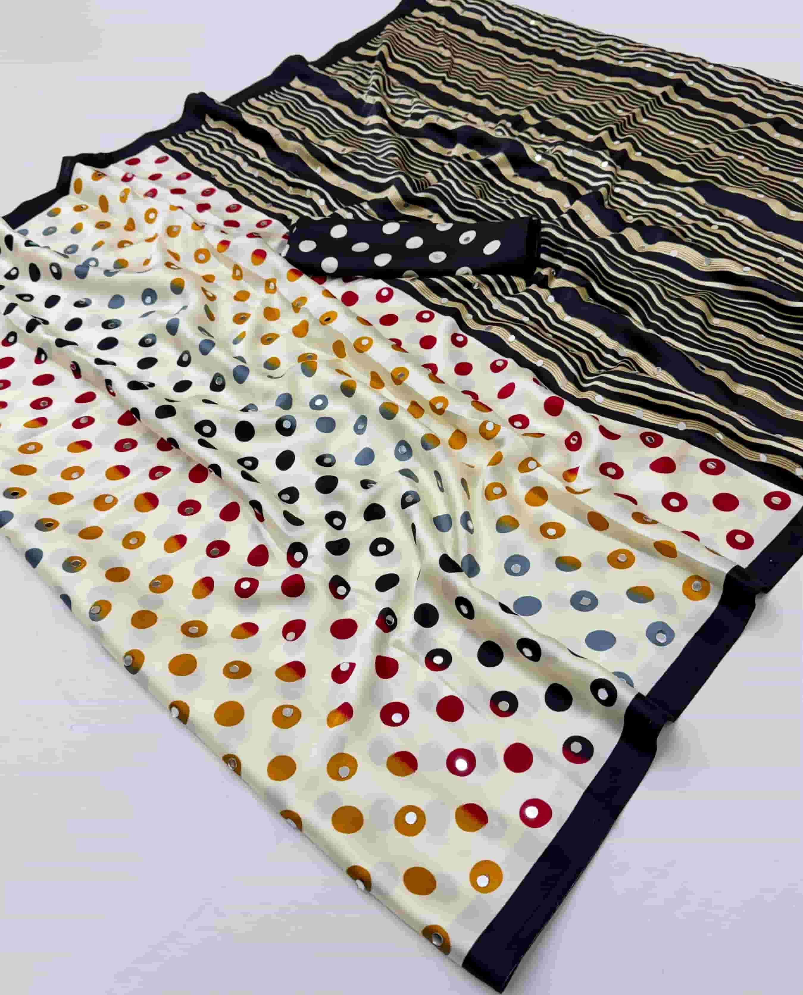 Rajtex Pure Ajrakh Mirror Modal Satin Catalog Supplier Surat