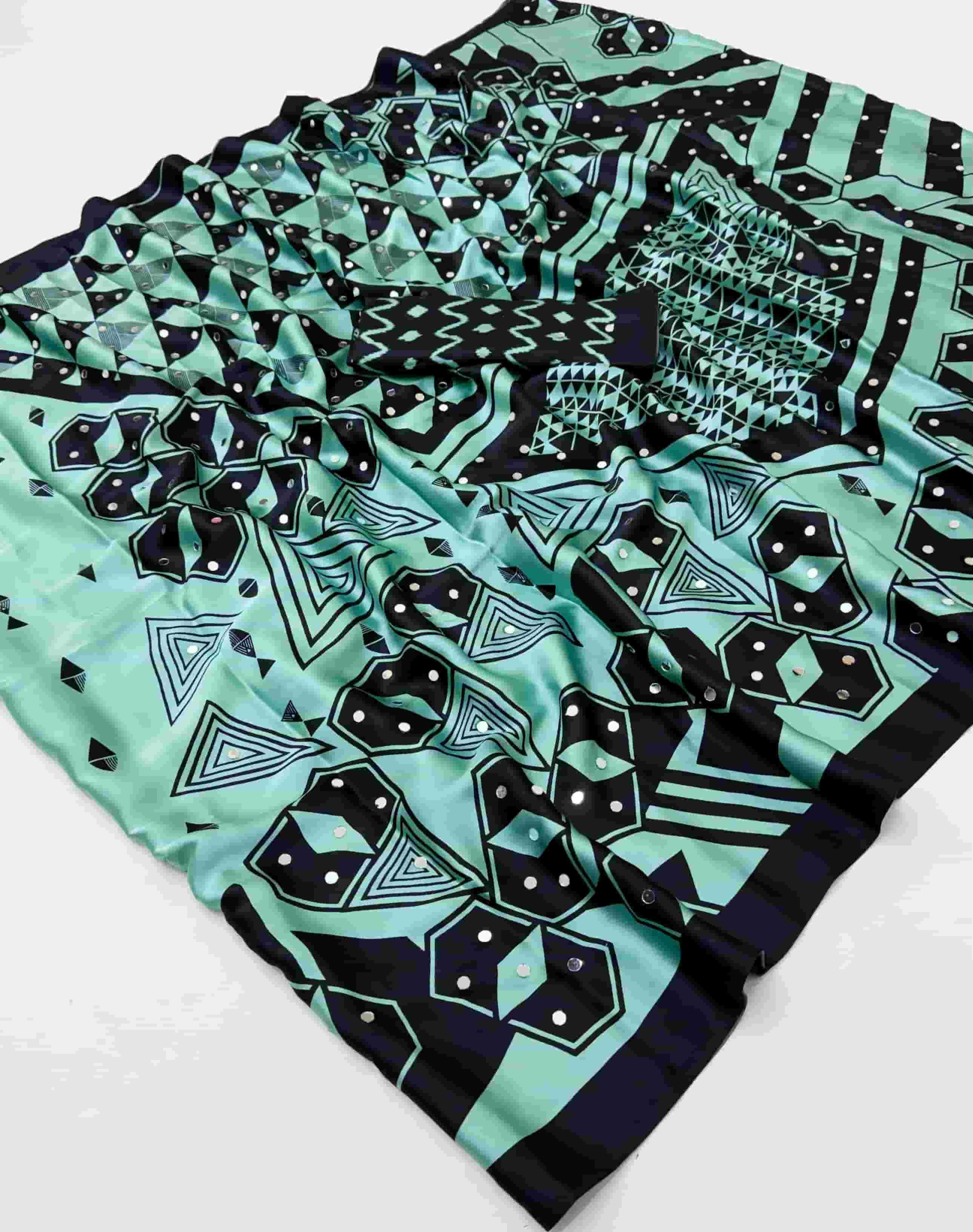 Rajtex Pure Ajrakh Mirror Modal Satin Catalog Supplier Surat