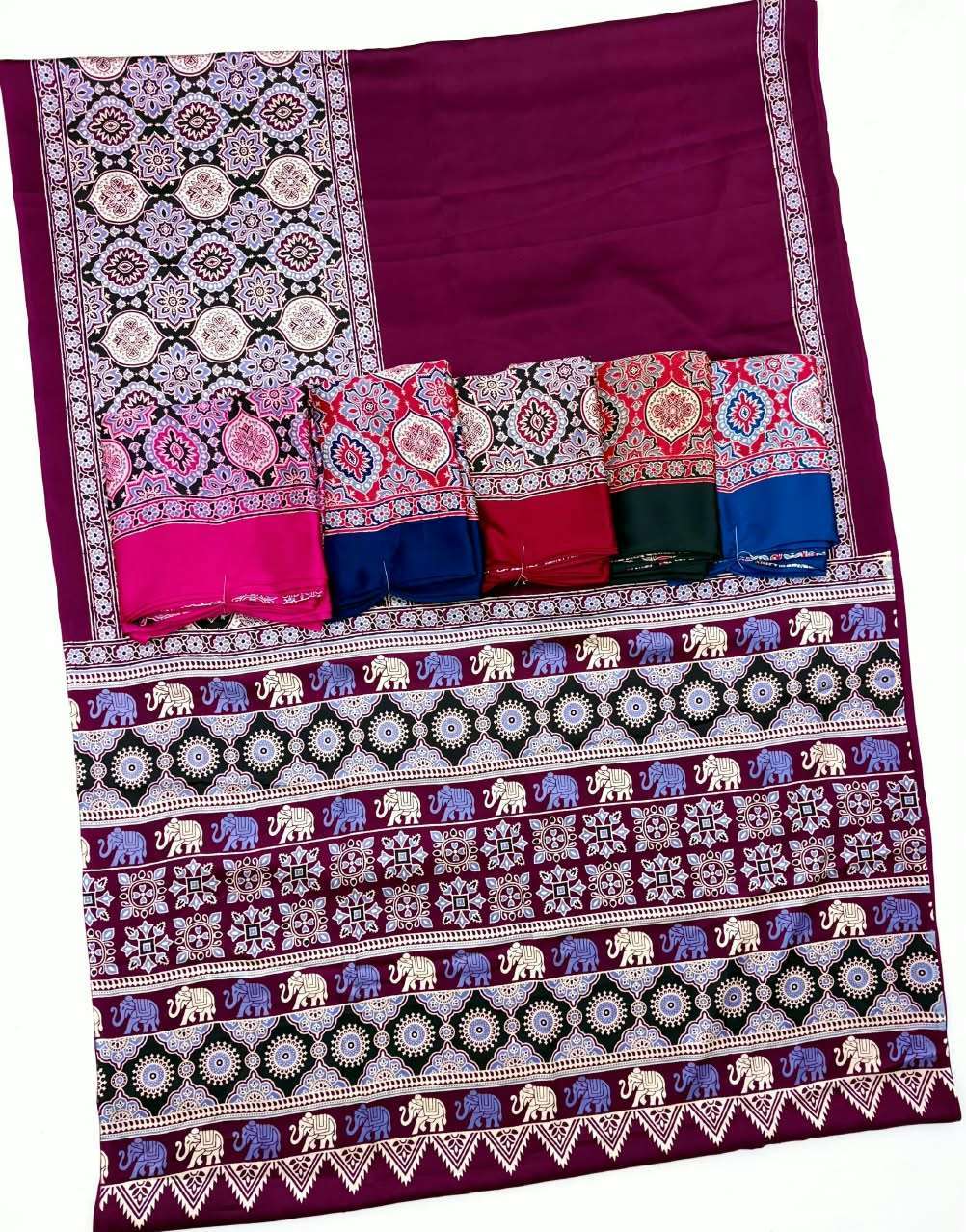 Rajtex Pure Ajrakh Vol 34 Daily Wear Saree Catalog Exporter