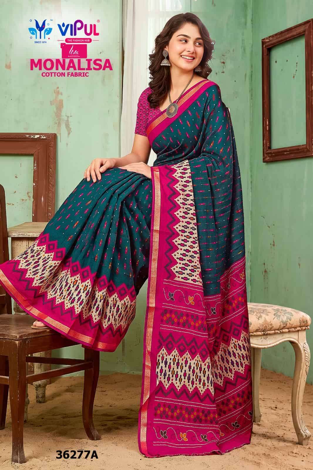 Vipul Saree Monalisa 36277 Colors Stylish Saree Collection 