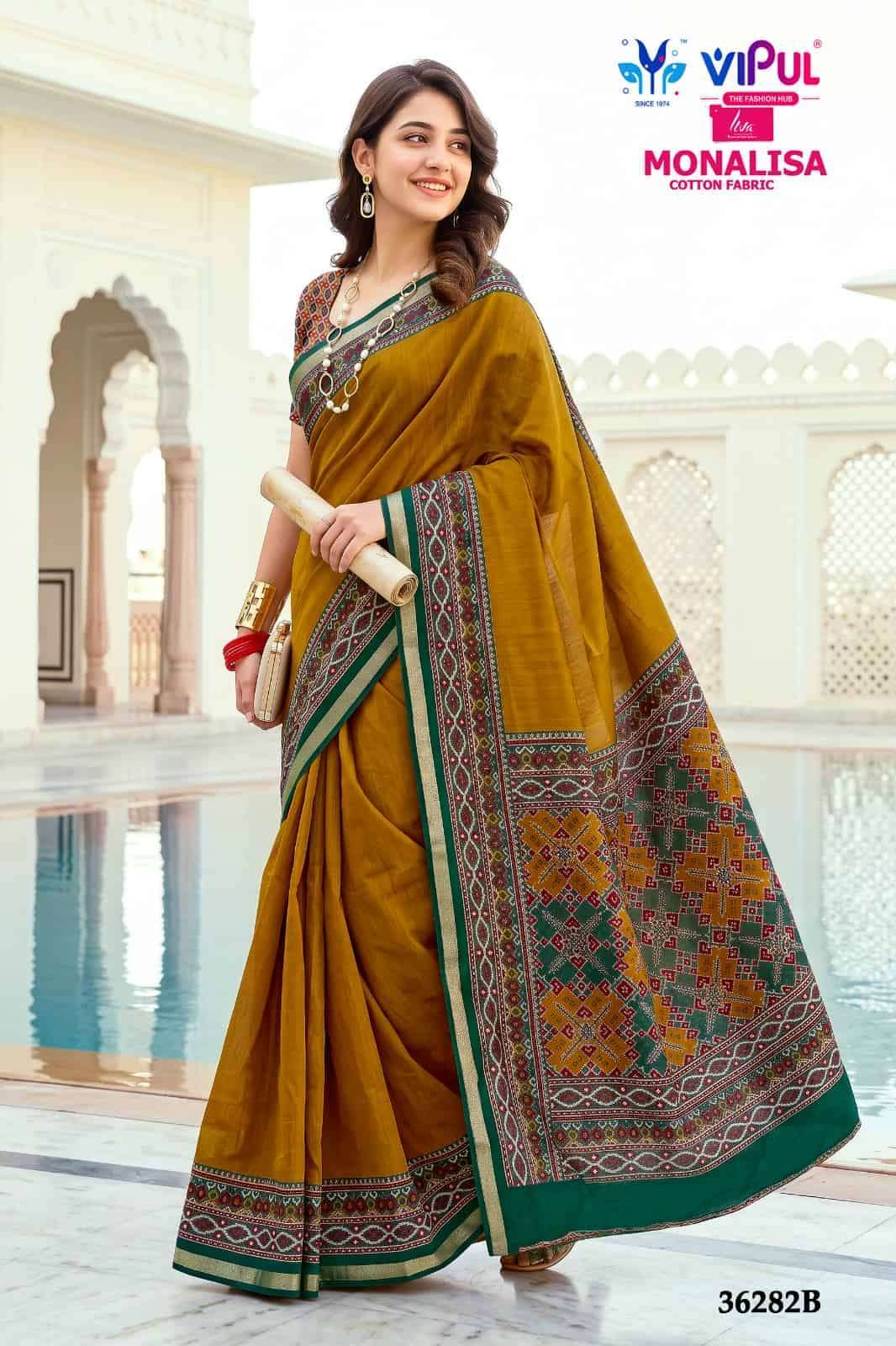 Vipul Saree Monalisa 36282 Colors Daily Wear Saree Collection