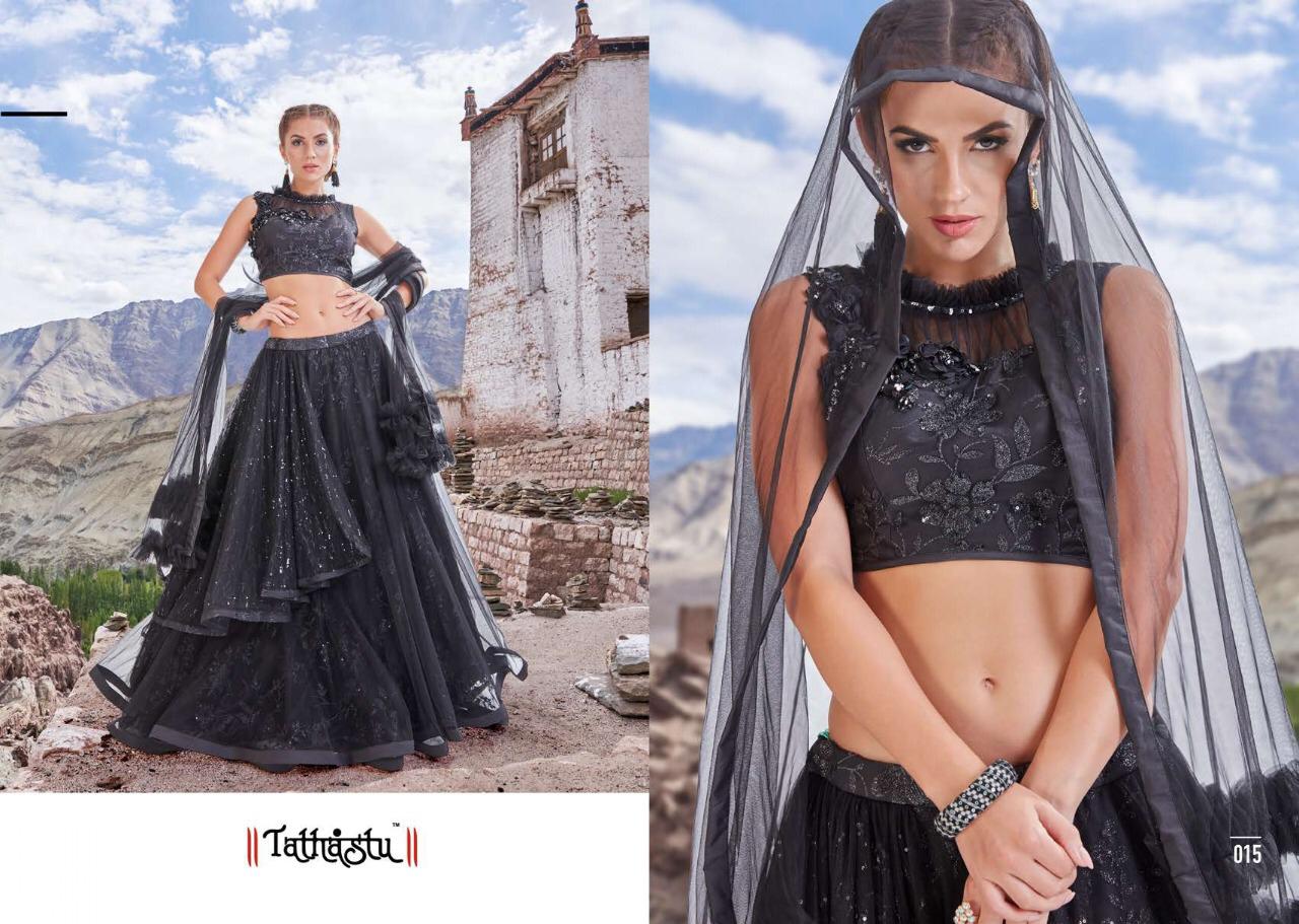 Tathastu Presents Pre-wedding Wear Heavy Designer Gown Adn Lehenga Collection