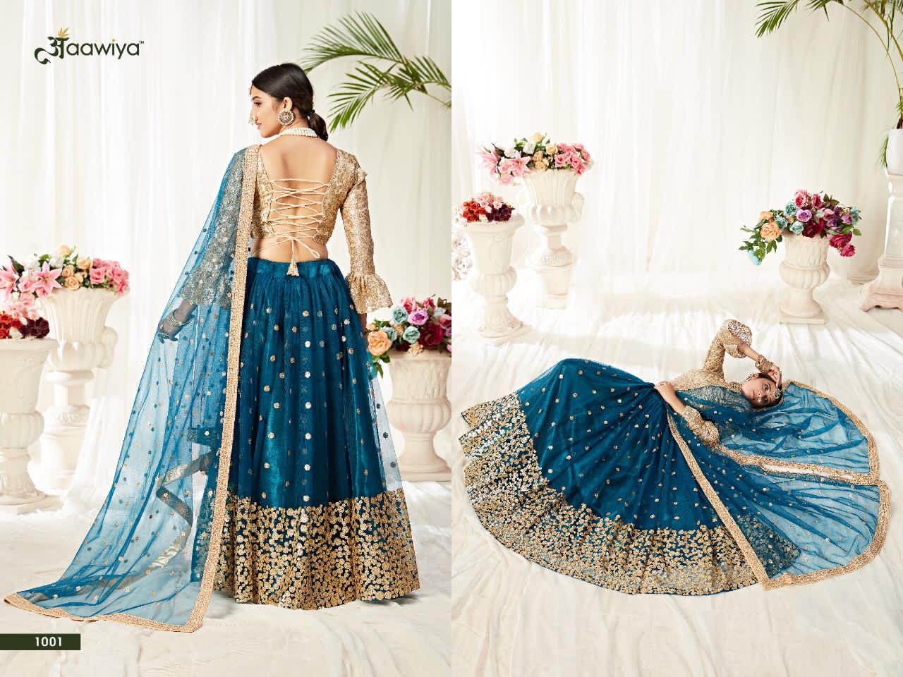 Aawiya Presents Agnilekha Vol-1 Exclusive Designer Wedding Wear Fancy Lehenga Choli Catalog Wholesaler
