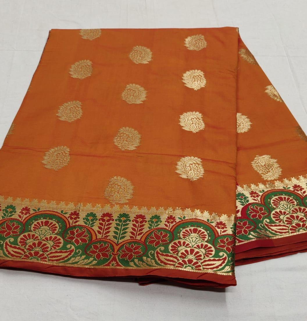 Rajyog Mrugnayani Silk 1001 To 1006 Series Fancy Soft Silk Sarees Catalog Wholesaler