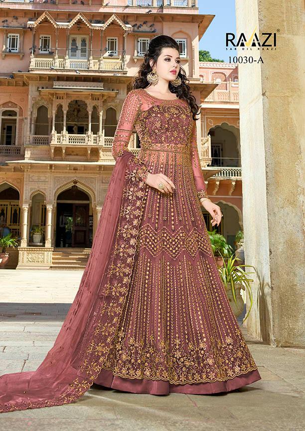 Rama Presents Raazi Aroos Colours 10030 Hit Heavy Designer Gown Catalog Wholesaler