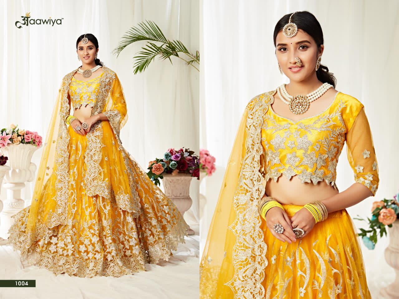 Aawiya Presents Agnilekha Vol-1 Exclusive Designer Wedding Wear Fancy Lehenga Choli Catalog Wholesaler