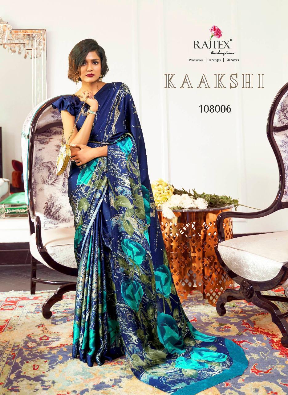 Rajtex Presents Kaashi Silk Digital Printed Japan Satin Crepe Sarees Catalogue Wholesaler