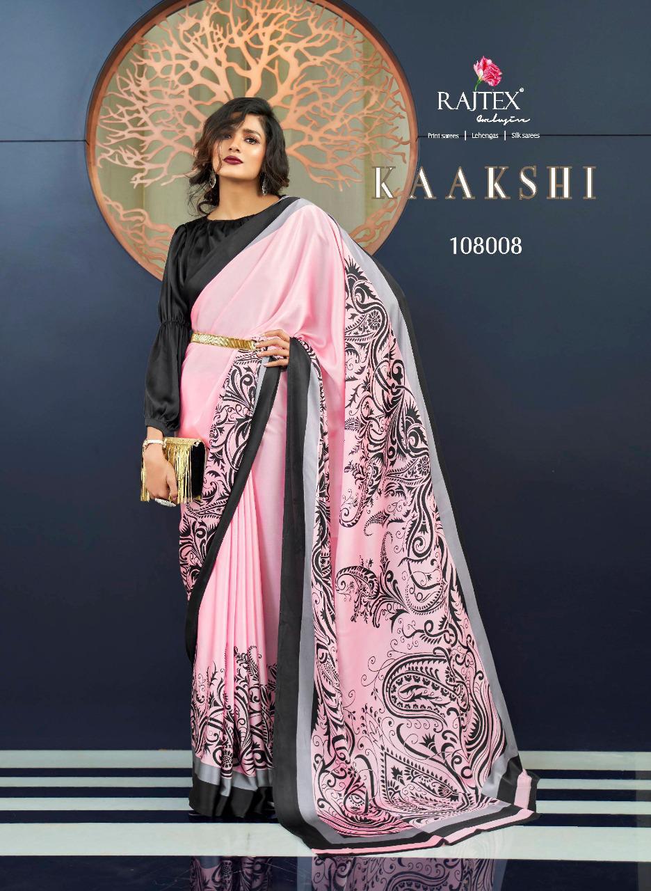Rajtex Presents Kaashi Silk Digital Printed Japan Satin Crepe Sarees Catalogue Wholesaler