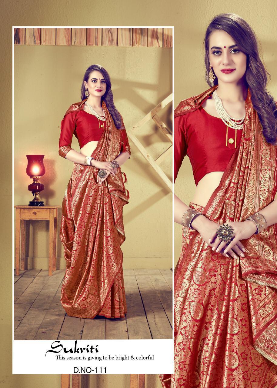 Kianna Presents Shayara Designer Silk Sarees Catalog Wholesaler