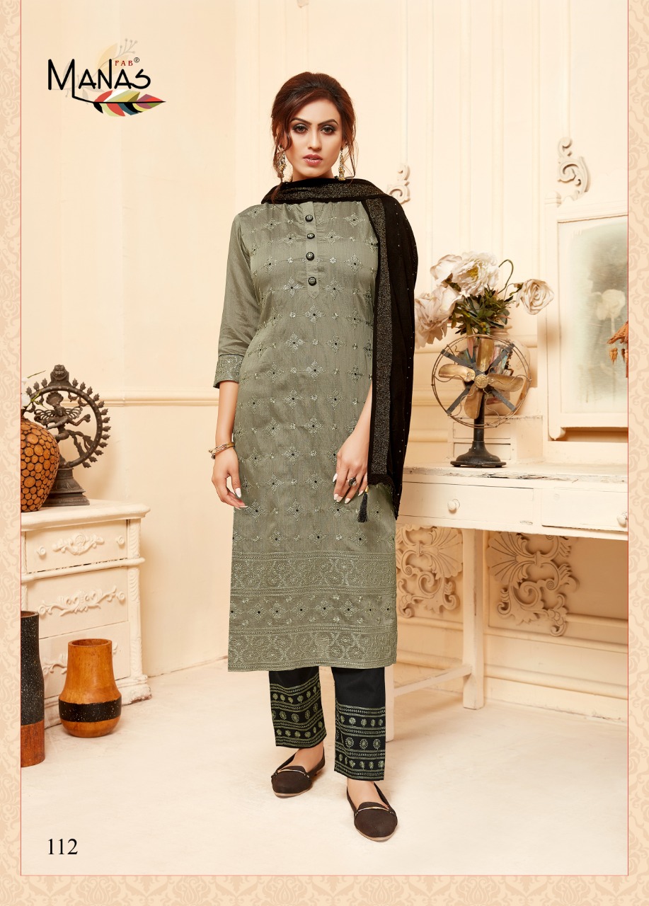 Manas Presents Lucknowi Vol-2 Fancy Beautiful Designer Kurtis Plazzo Catalog
