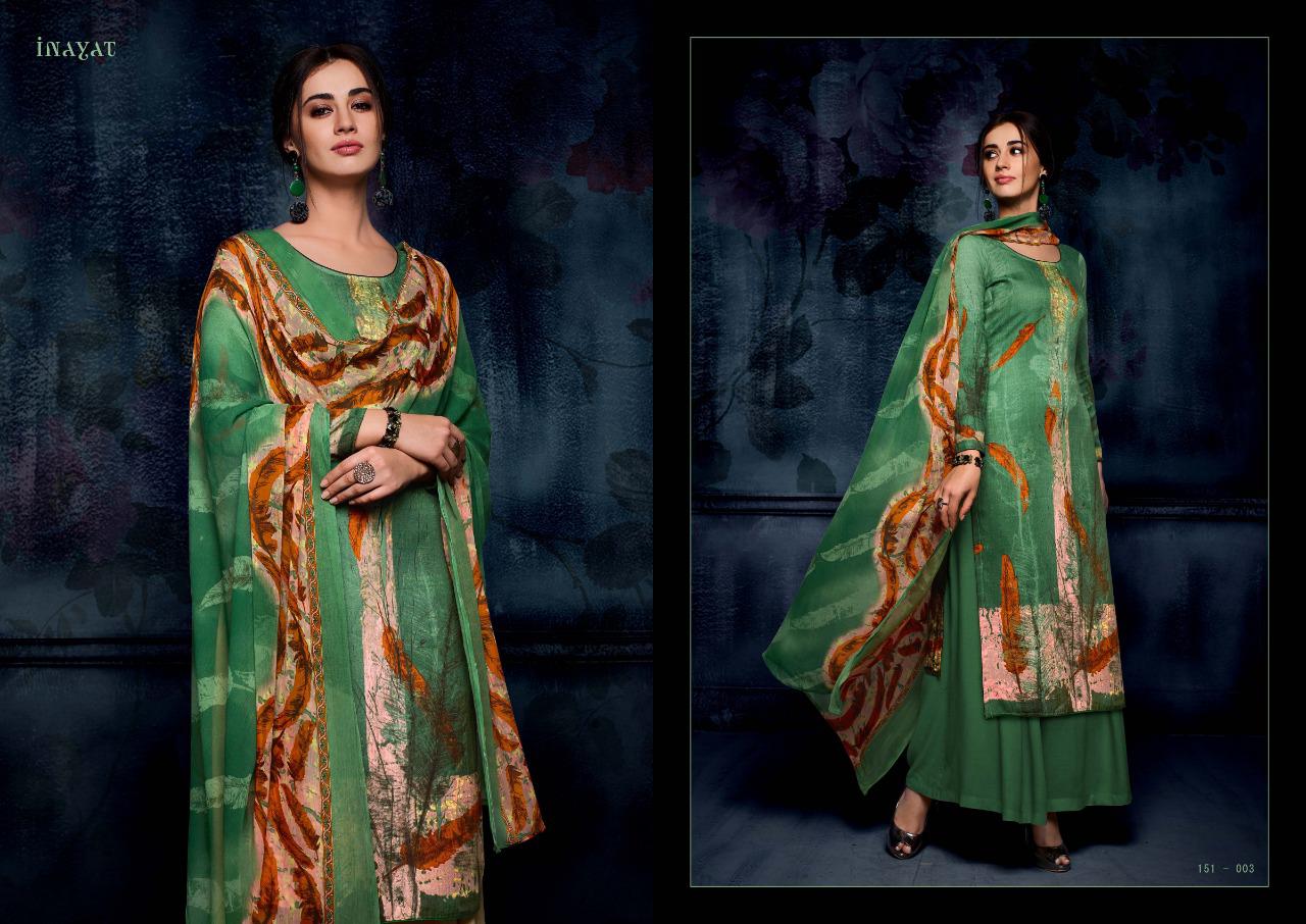Sargam Print Presents Inayat Pure Pashmina Designer Printed Daily Wear Plazzo Style Salwar Suit Catalog Wholesaler